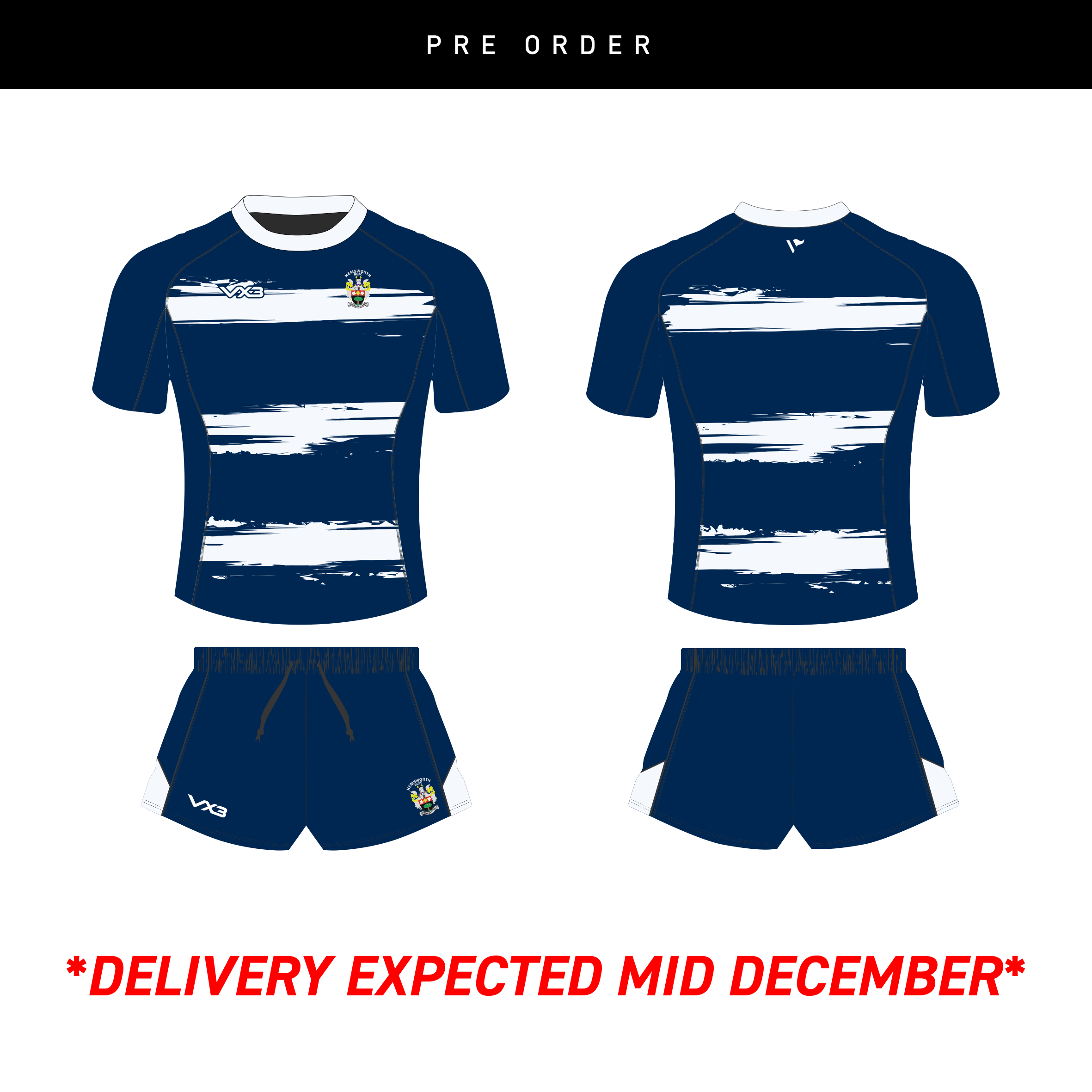Hemsworth RUFC Infant Kit