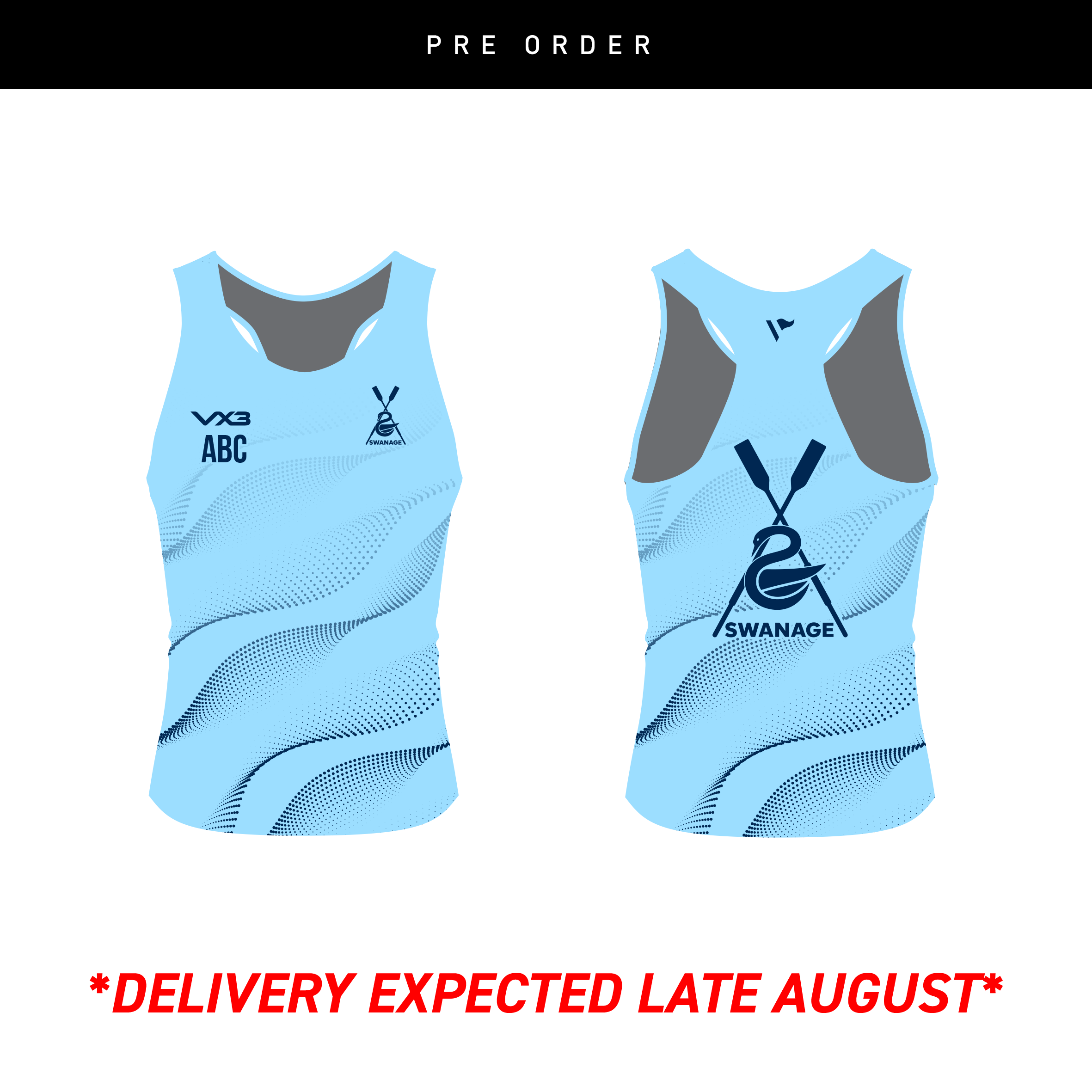 Swanage Sea Rowing - Womens Sublimated Vest