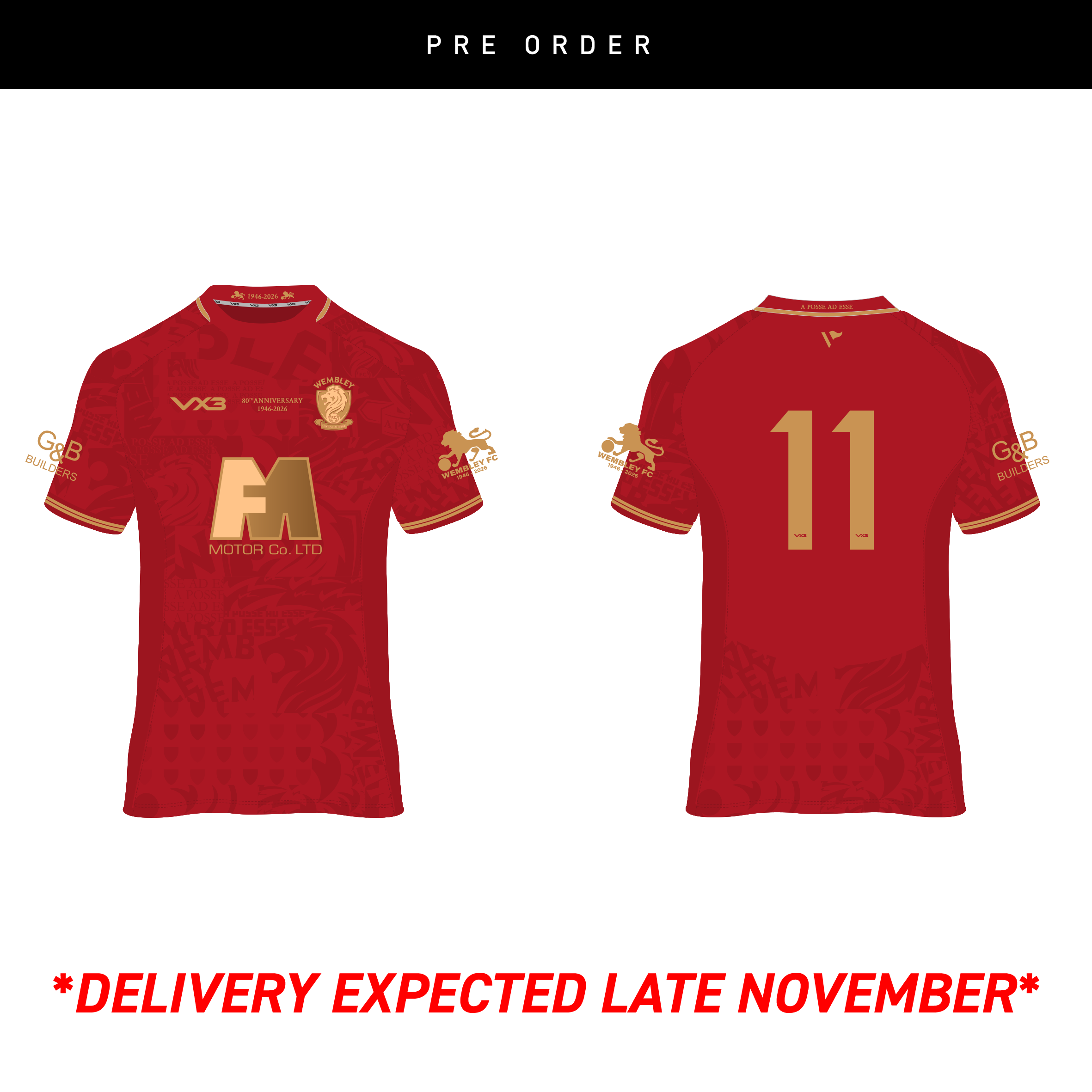 Wembley FC Home Replica