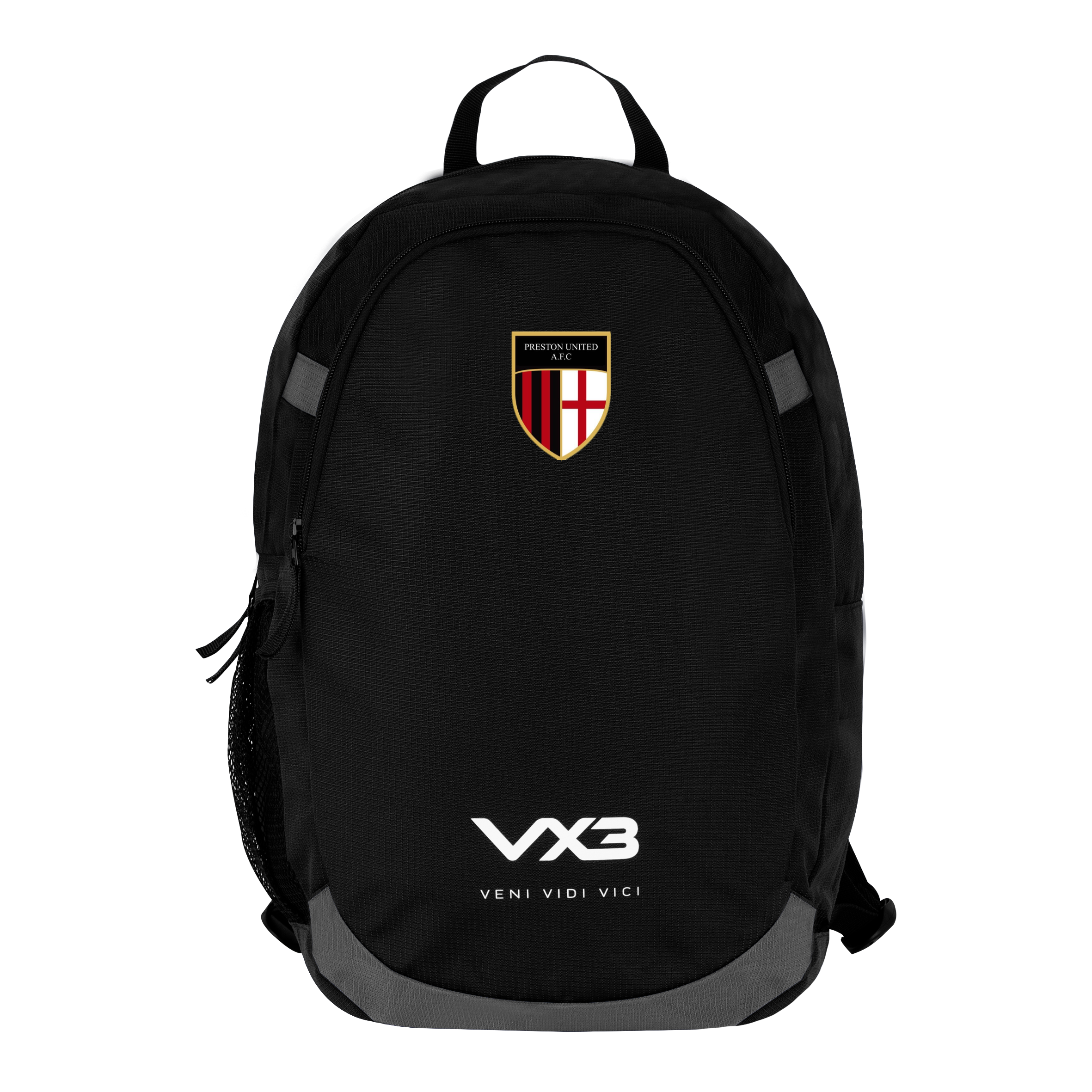 Preston United AFC Performance Backpack Black/Dark