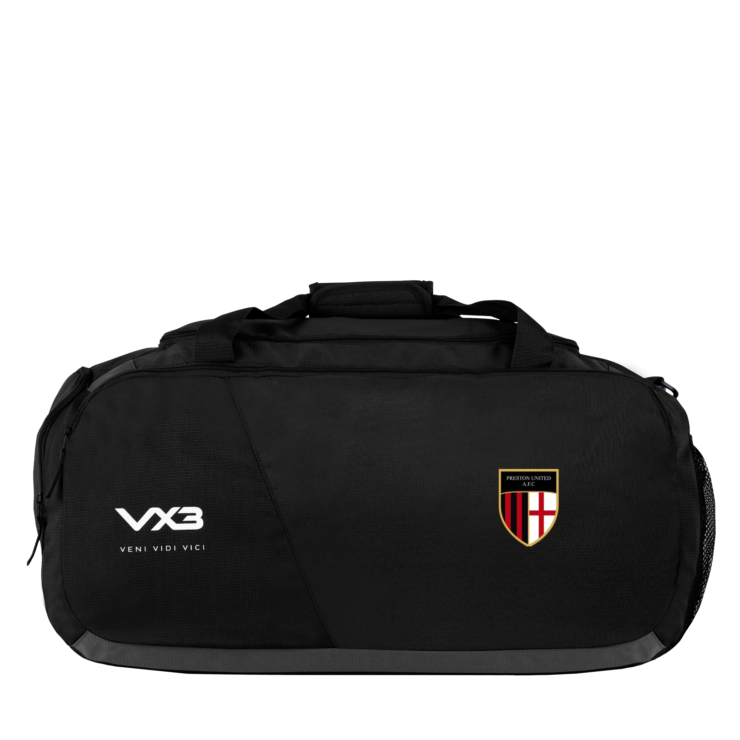 Preston United AFC Performance Kit Bag Black/Dark