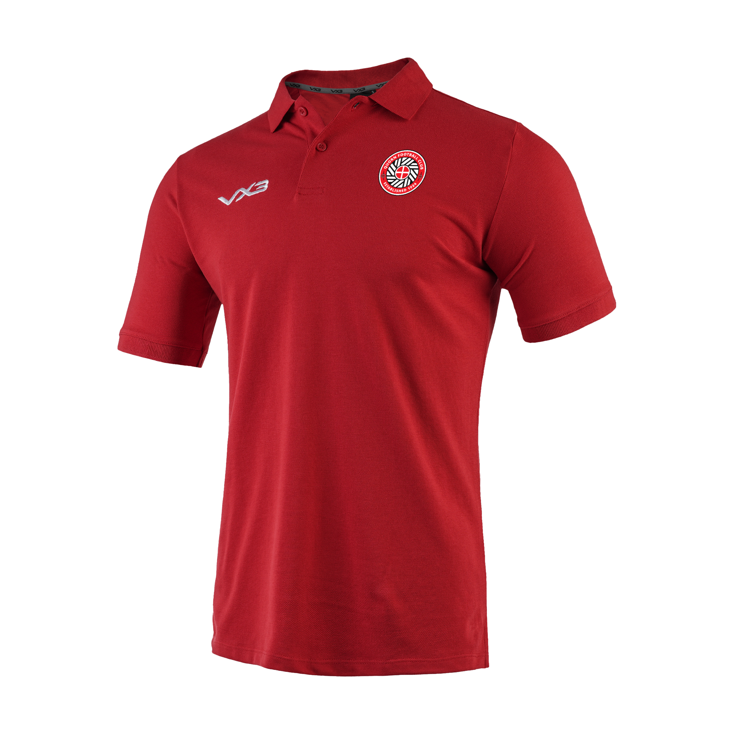 Quorn FC Primus Polo Shirt Red