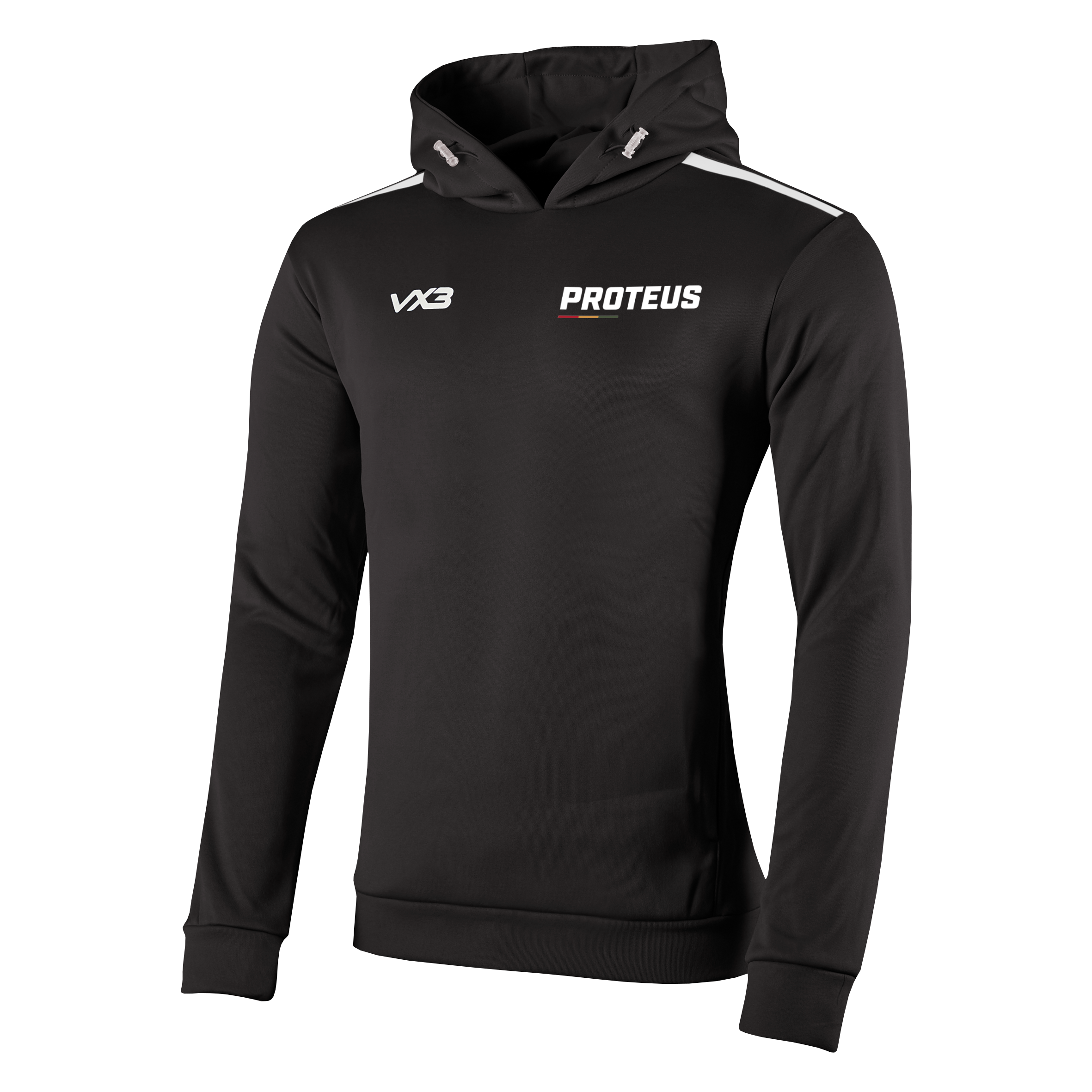Proteus Athletic Club Black/White Fortis Youth Hoodie