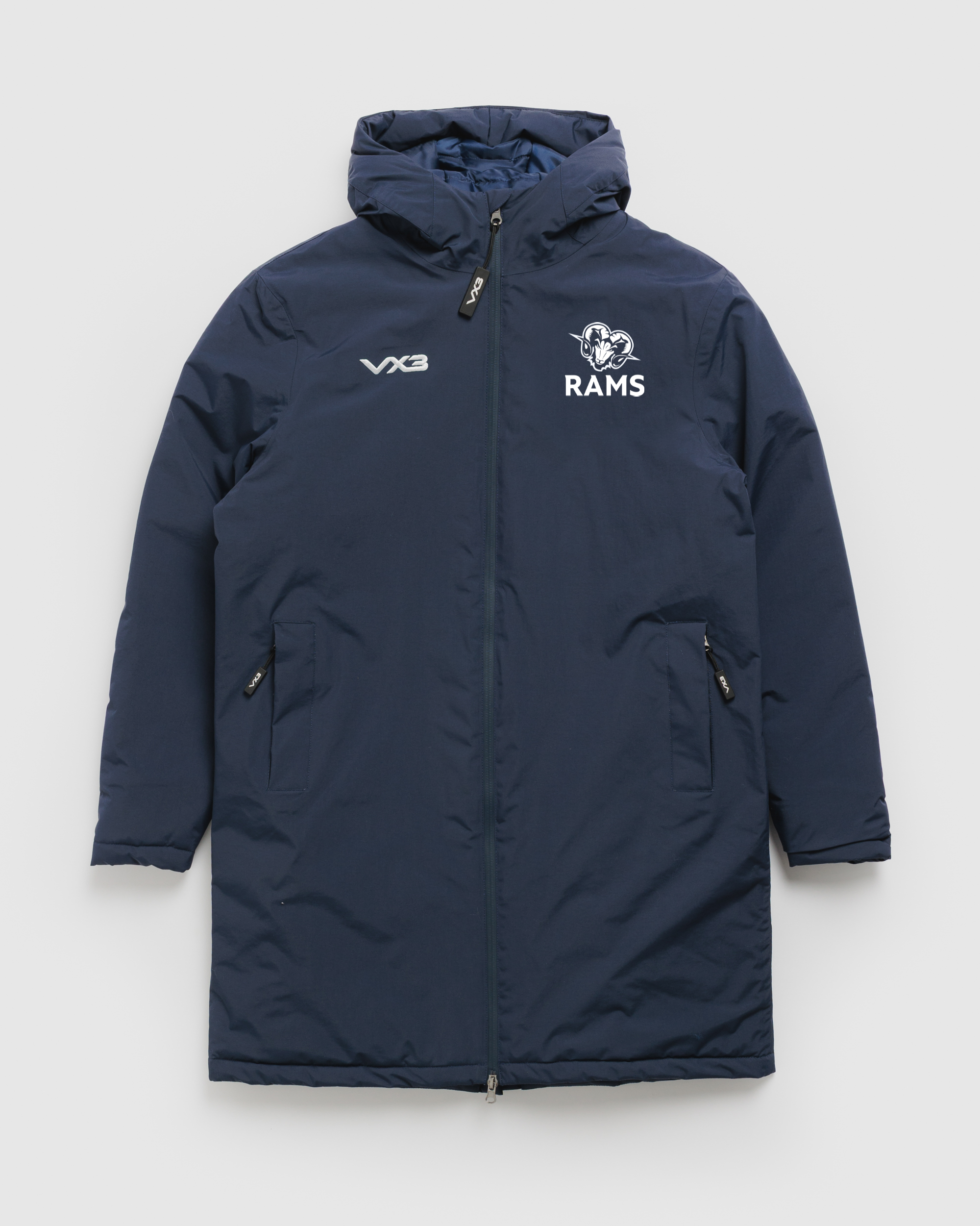 Rams RFC Nero Managers Jacket