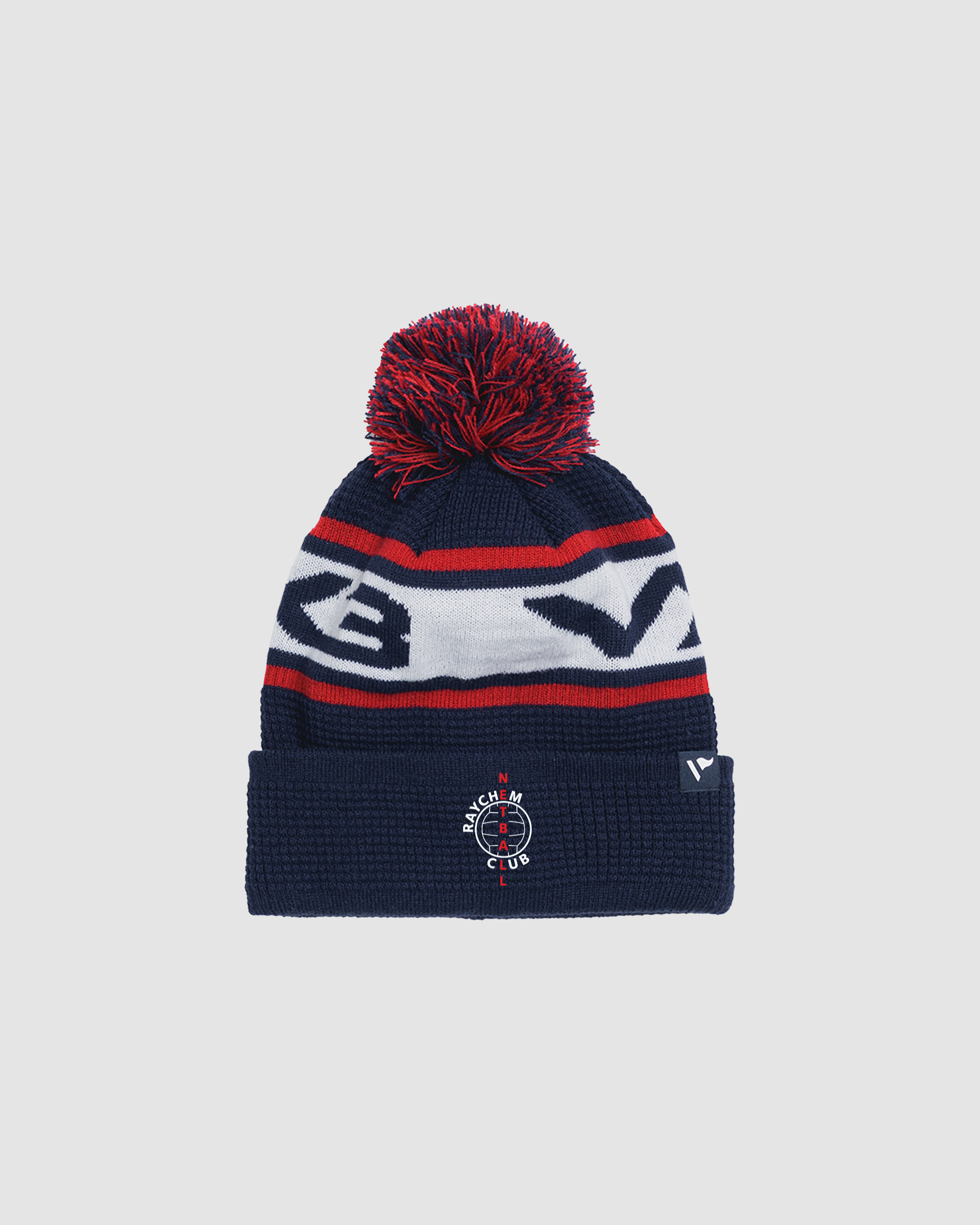 Raychem Netball Waffle Knit Bobble Hat -