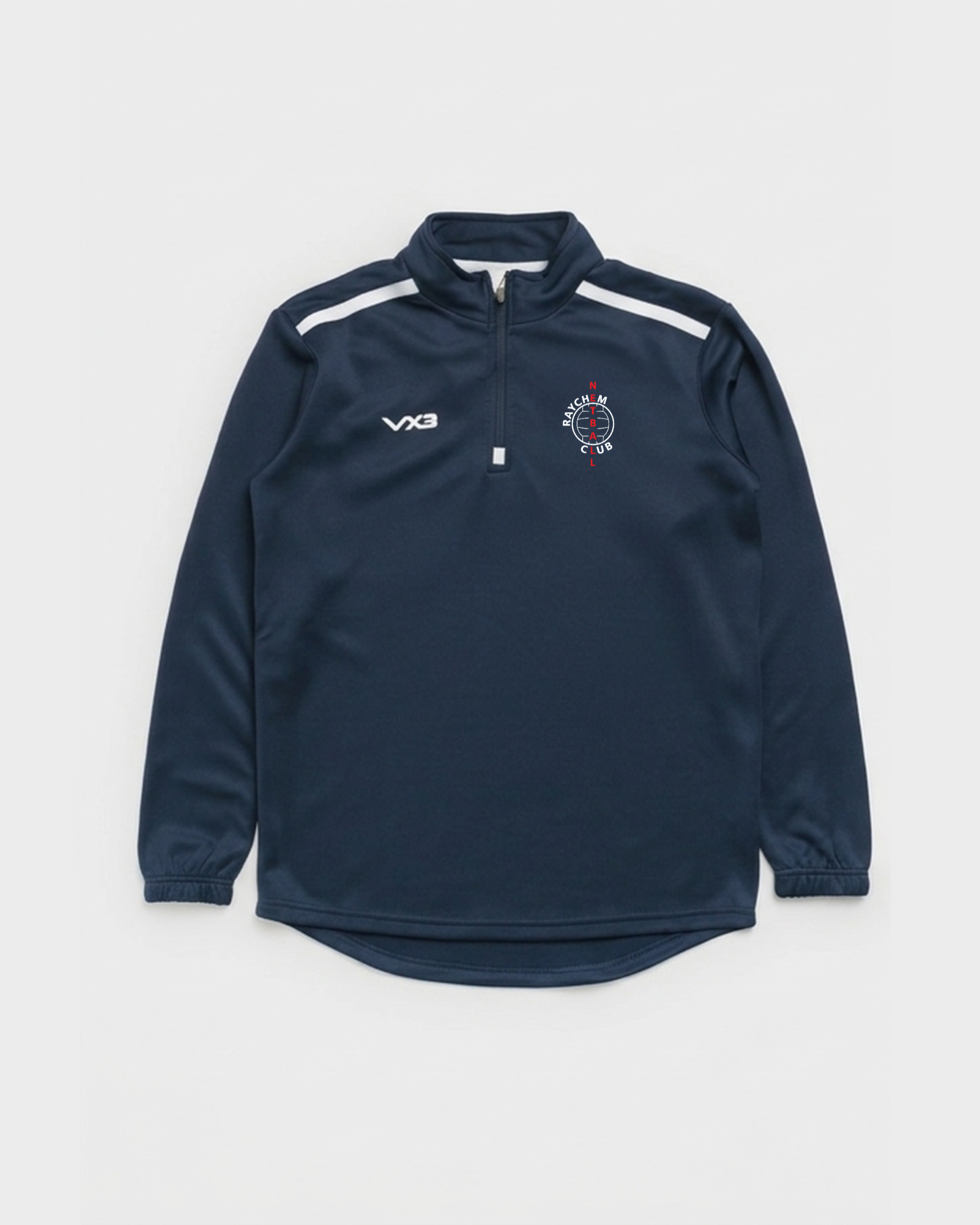Raychem Netball Fortis Quarter Zip Sweat