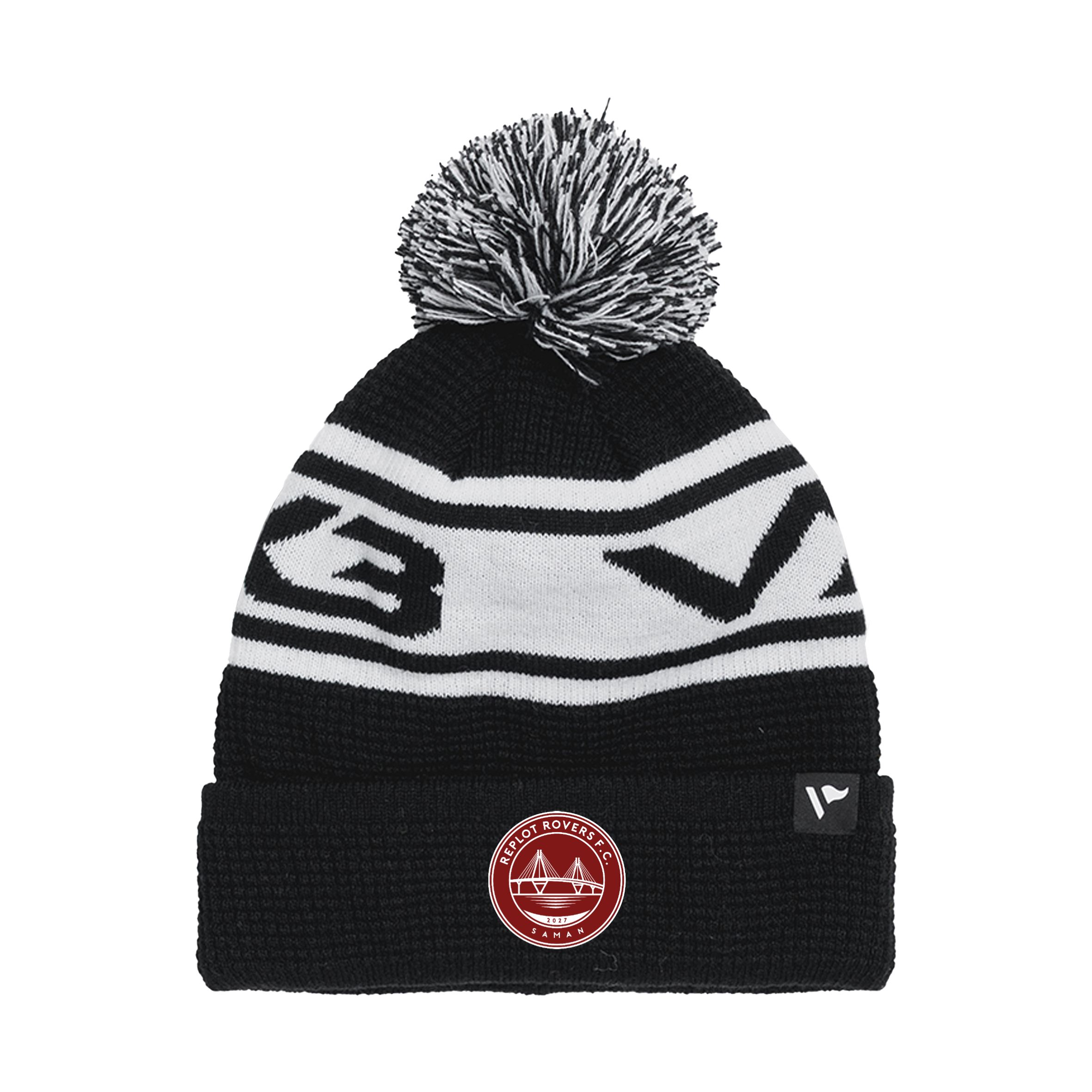 Replot Rovers FC Waffle Knit Bobble Hat -