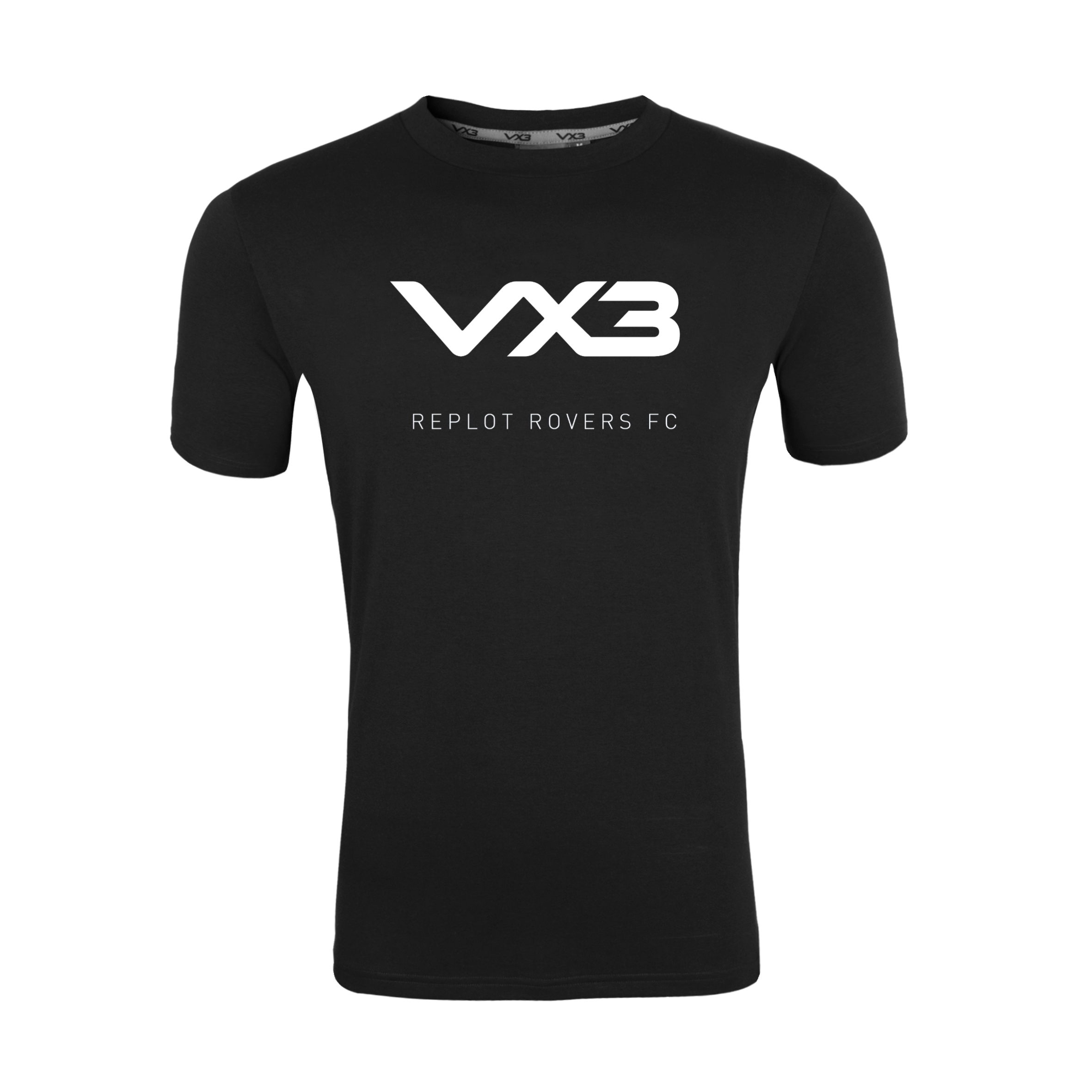 Replot Rovers FC Black Invicta Club Tee