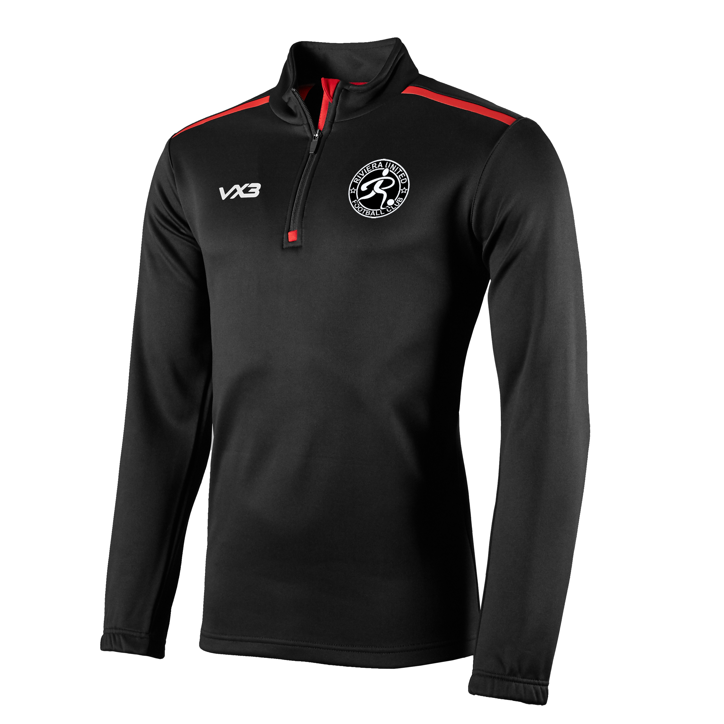 Riviera United FC Fortis Quarter Zip Sweat