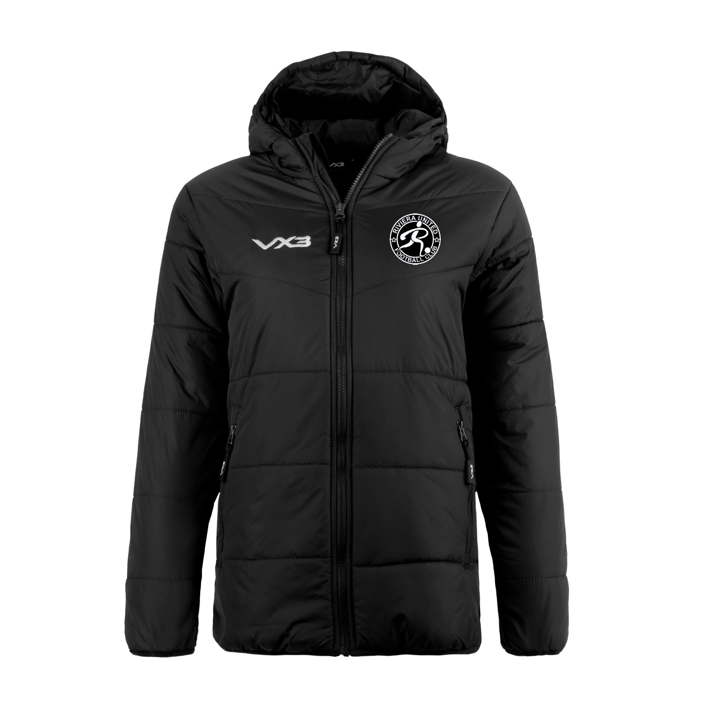 Riviera United FC Lorica Quilted Jacket Ladies
