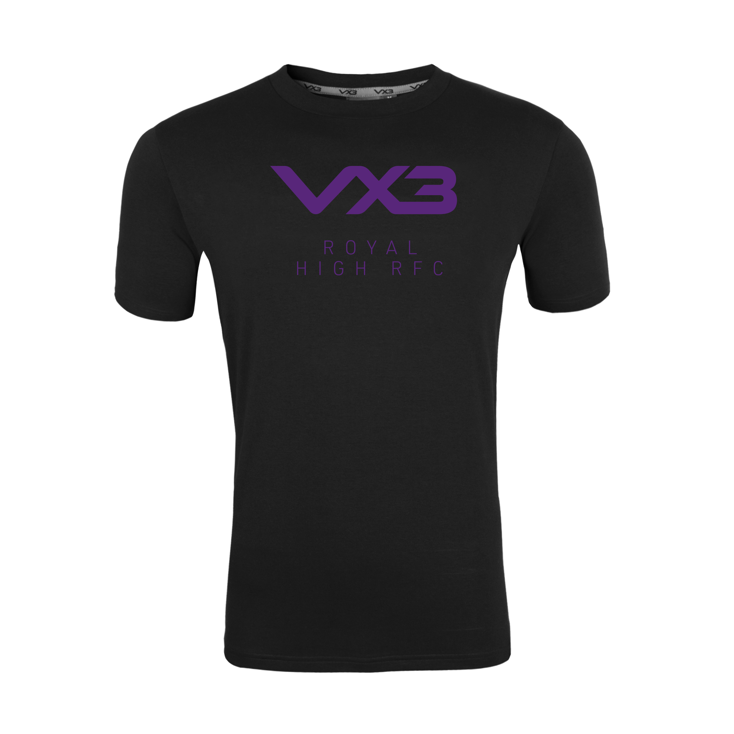 Royal High RFC Black Invicta Club Tee
