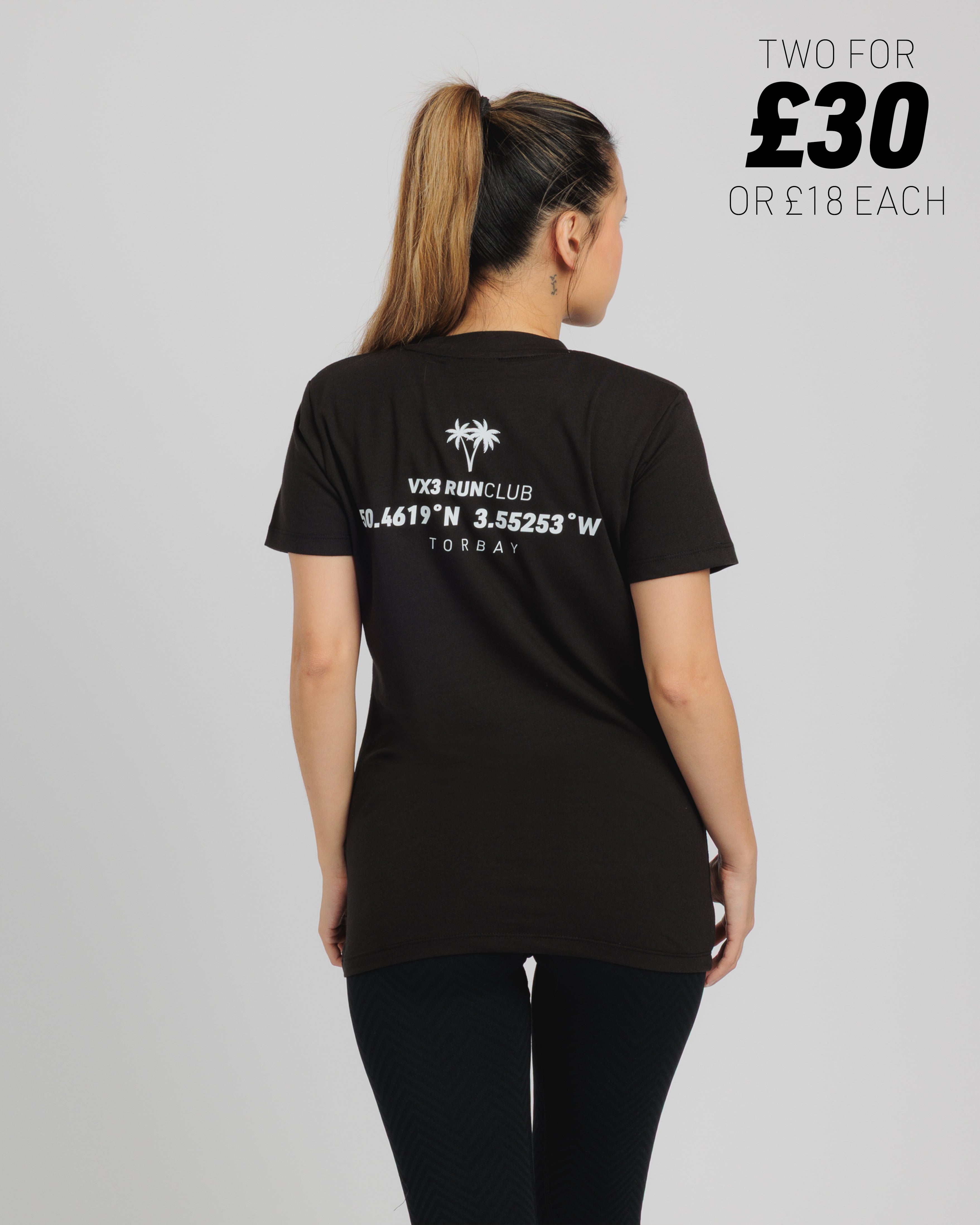 VX3 Run Club Ladies Coordinate Tee