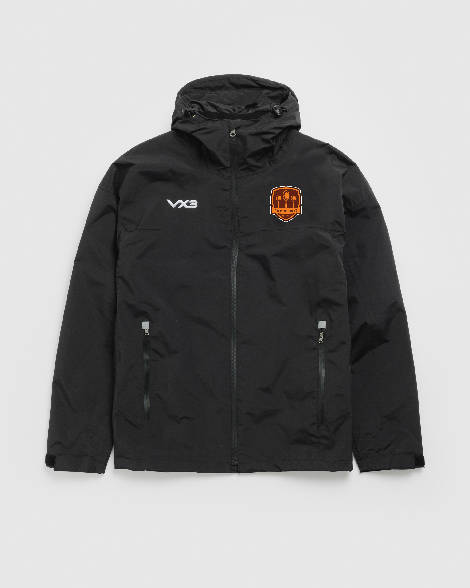 Rusty Spoons FC Protego Waterproof Jacket