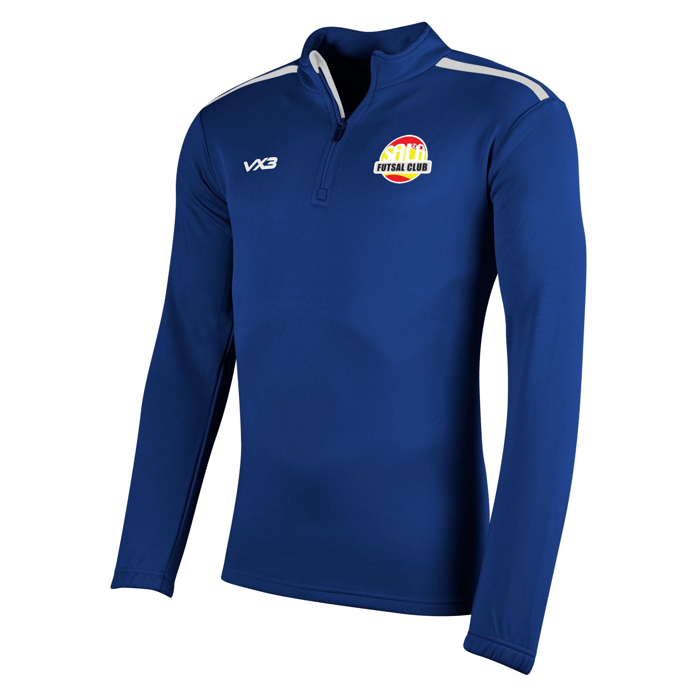 Sala Futsal Club Navy Fortis Quarter Zip Sweat