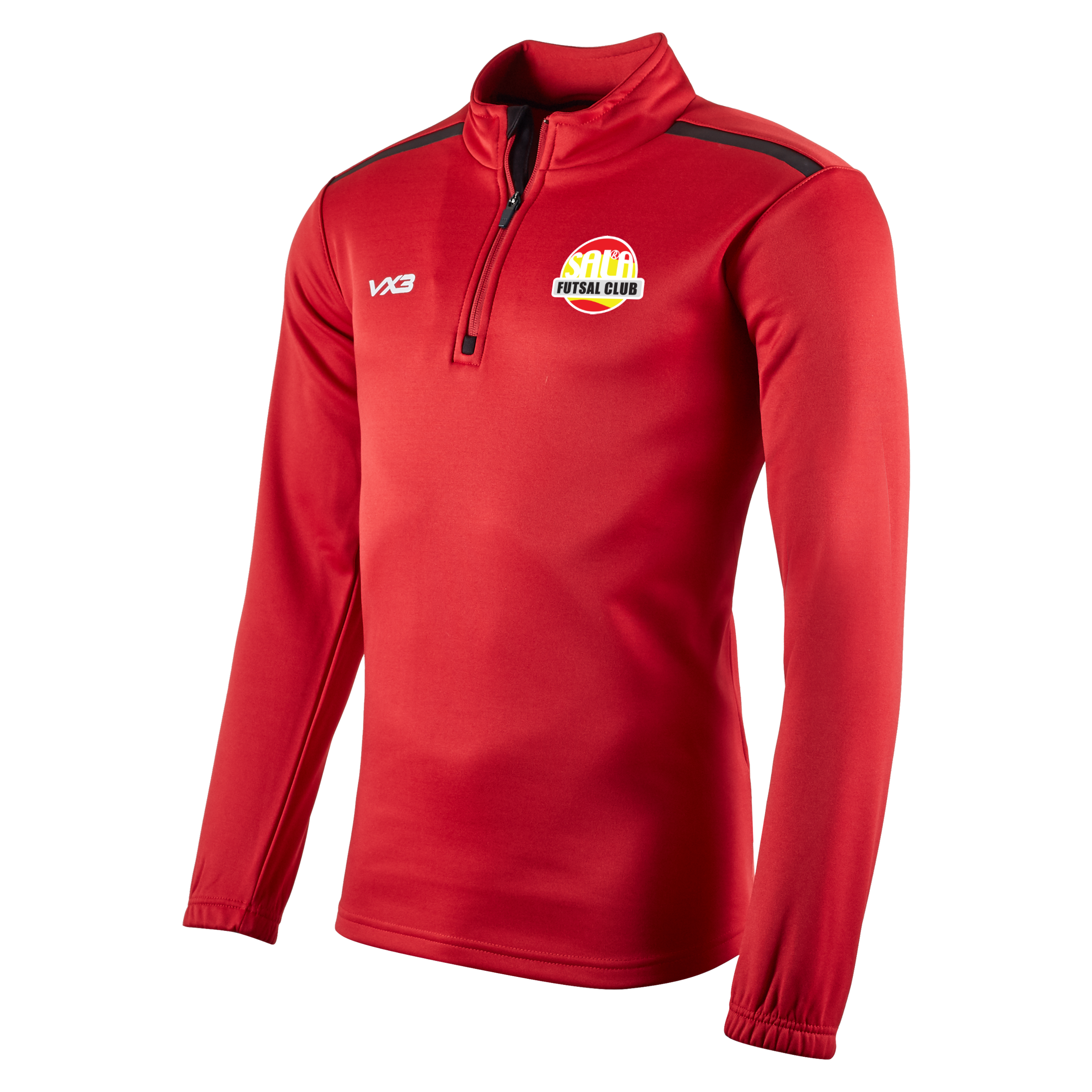 Sala Futsal Club Red Fortis Quarter Zip Sweat