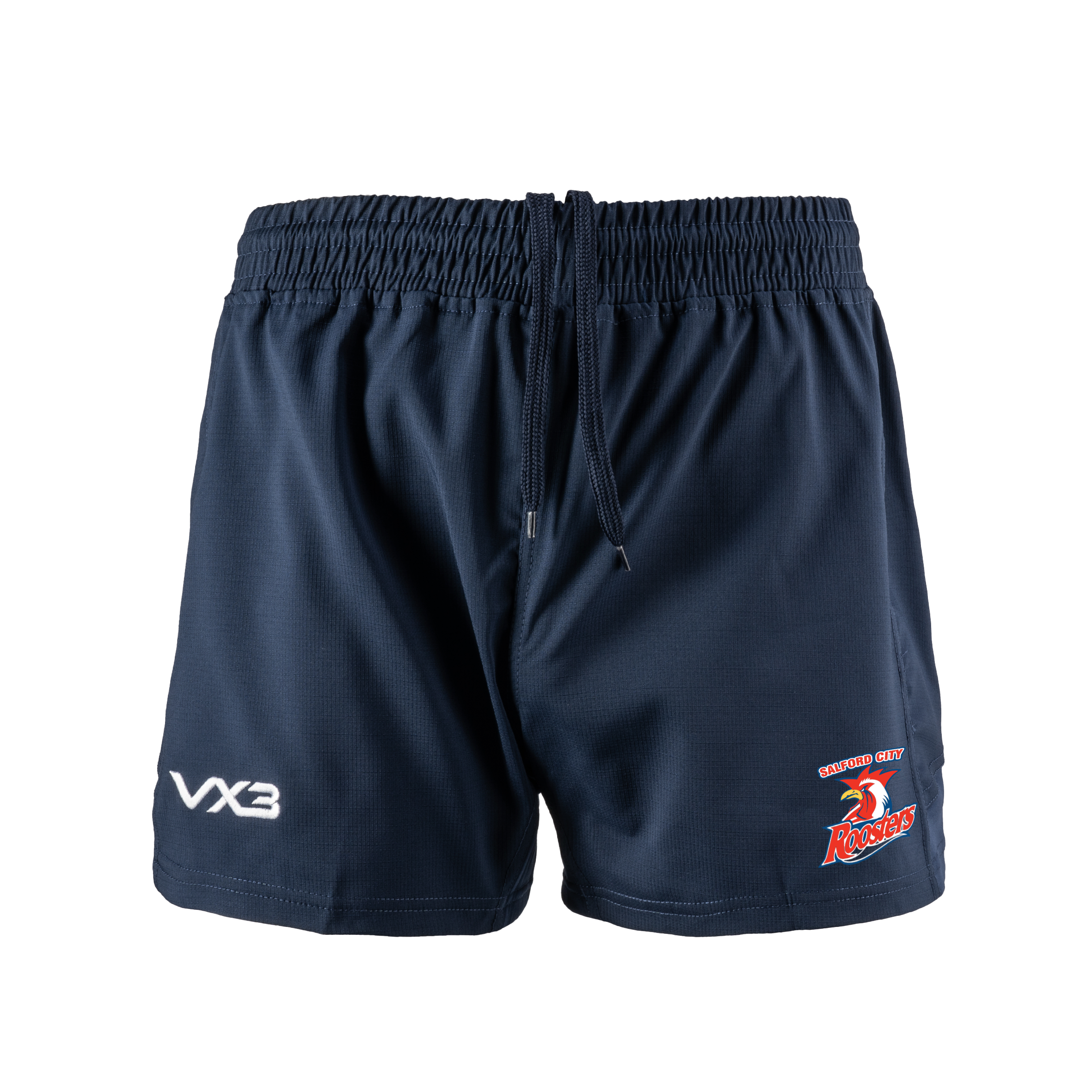 Salford City Roosters Revo Youth Rugby Shorts