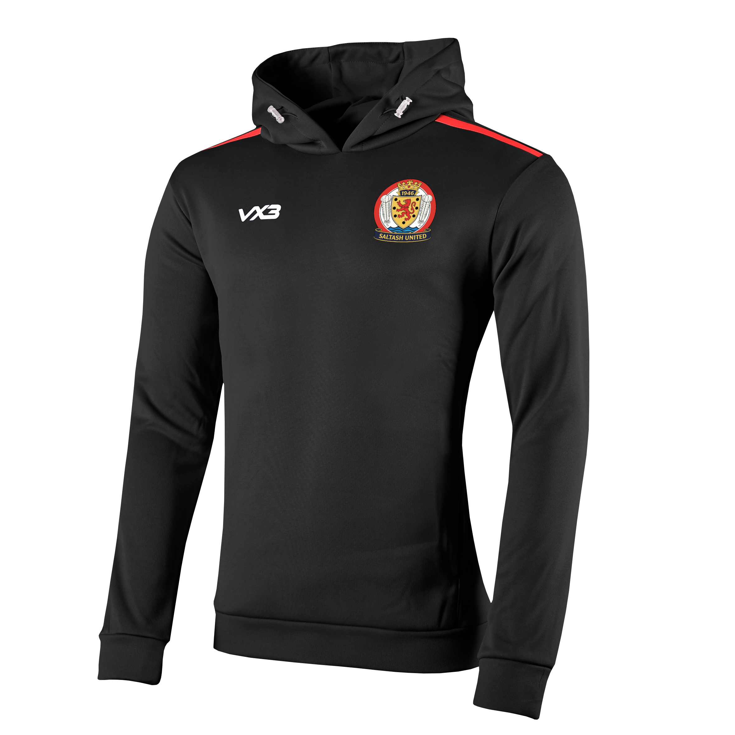 Saltash United SNR Black Fortis Hoodie