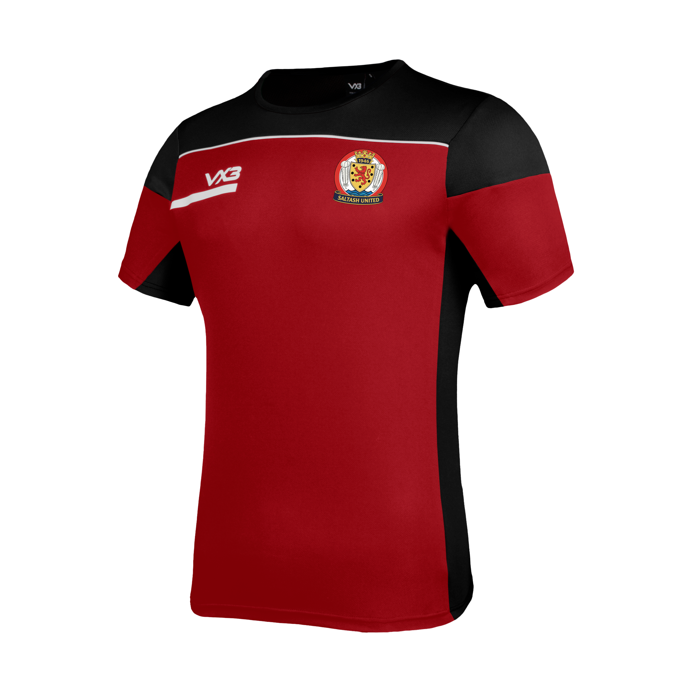 Saltash United SNR Red Opus Tee