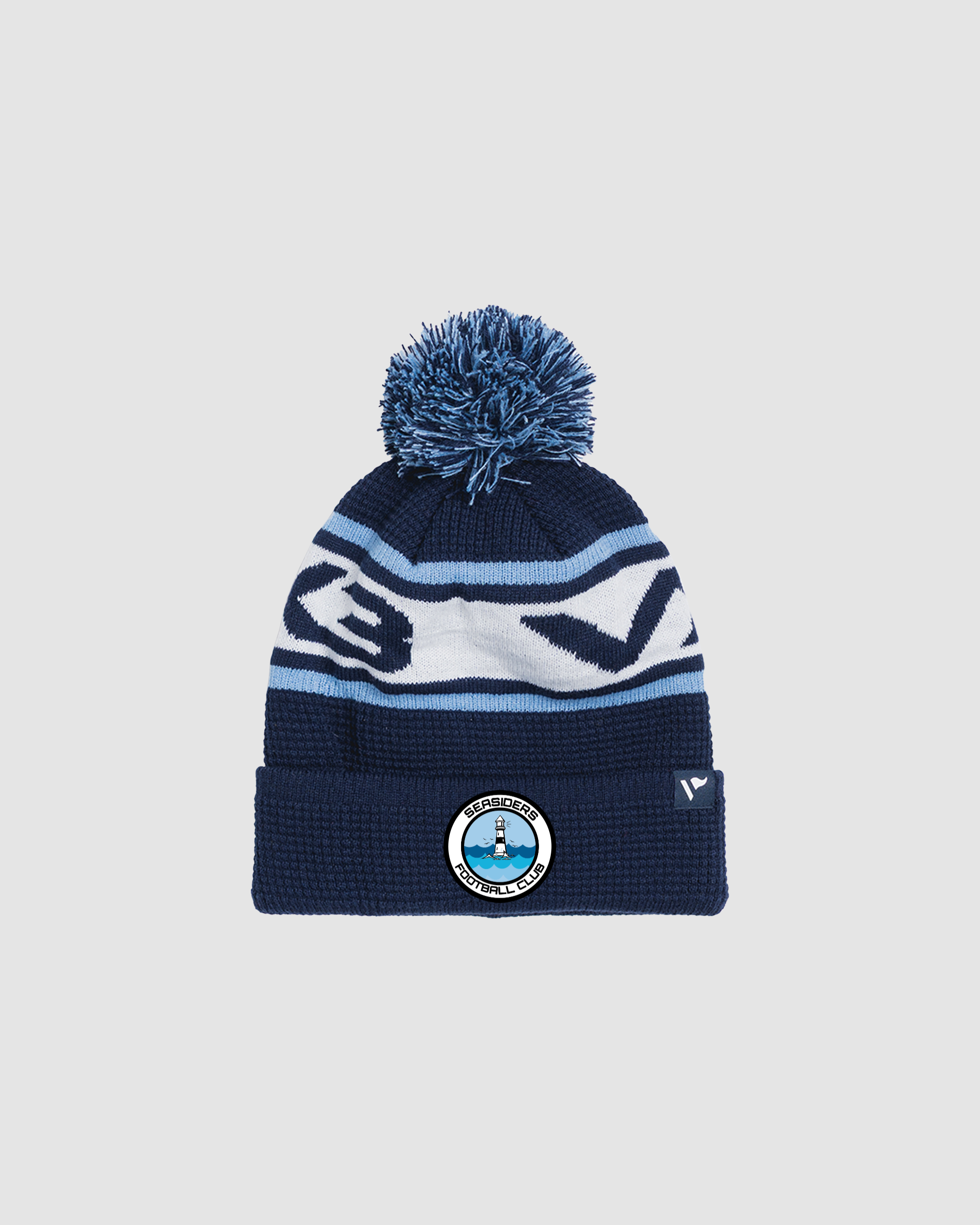 Seasiders FC Waffle Knit Bobble Hat -