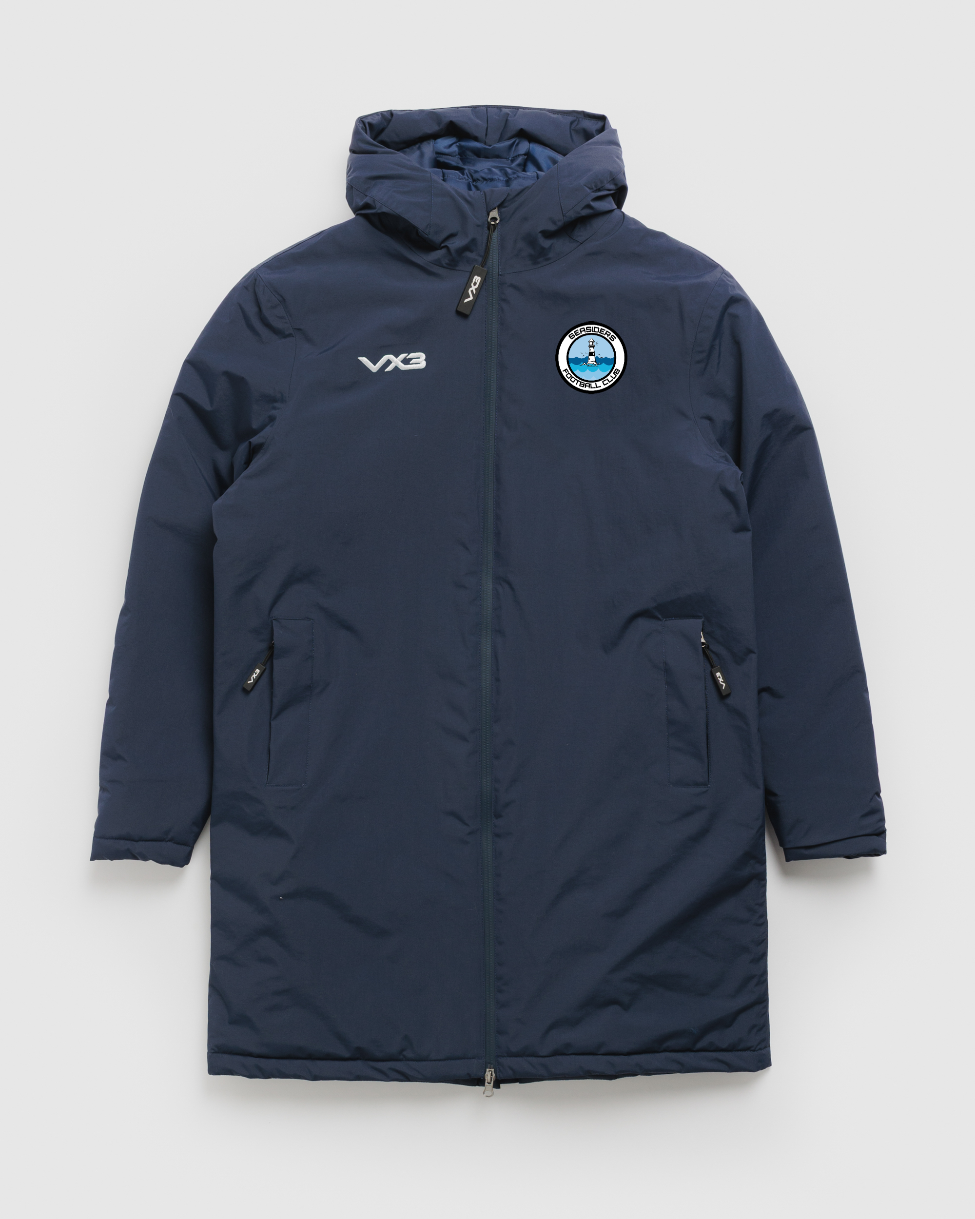 Seasiders FC Nero Managers Jacket
