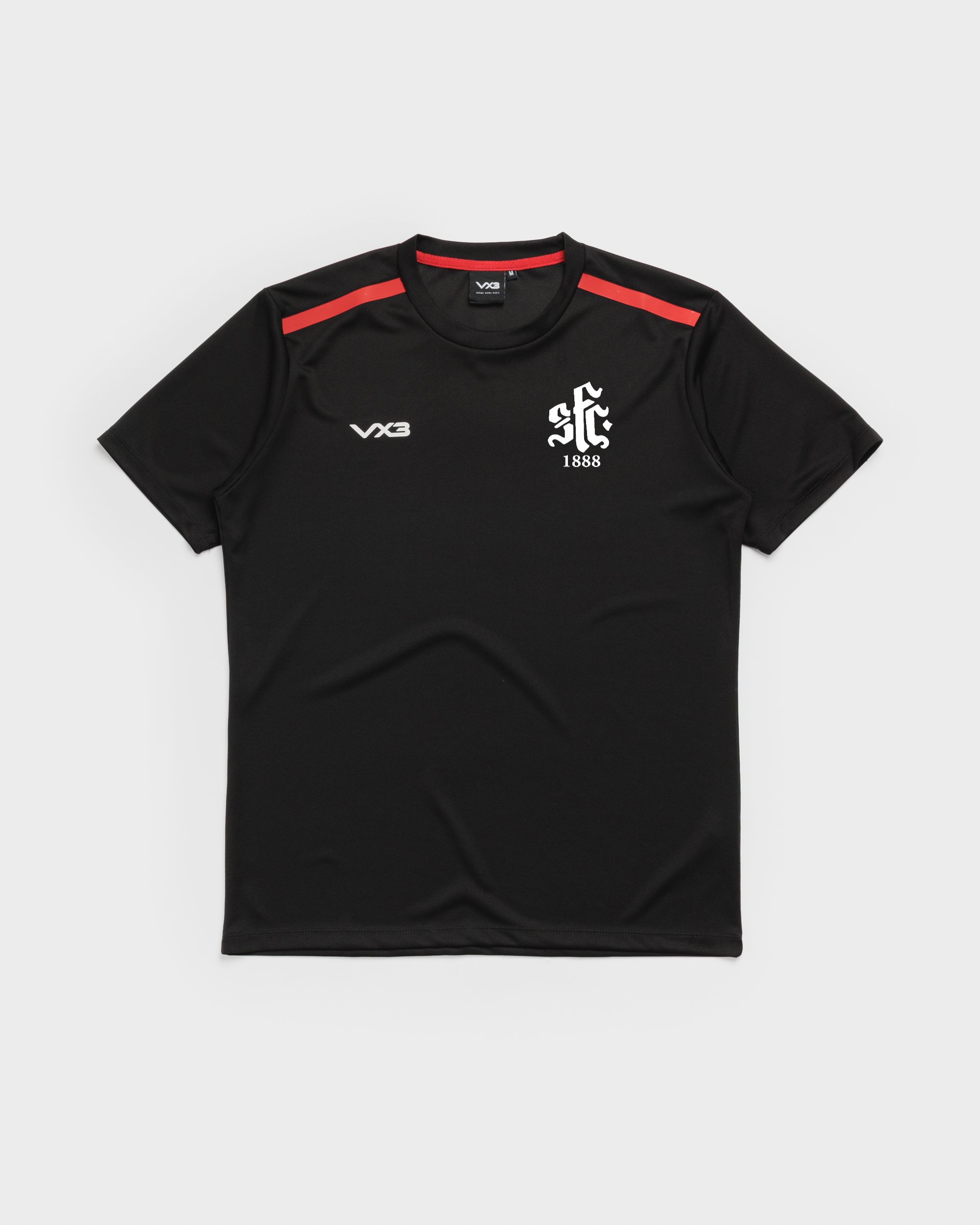 Shaftesbury FC Black Fortis Tee