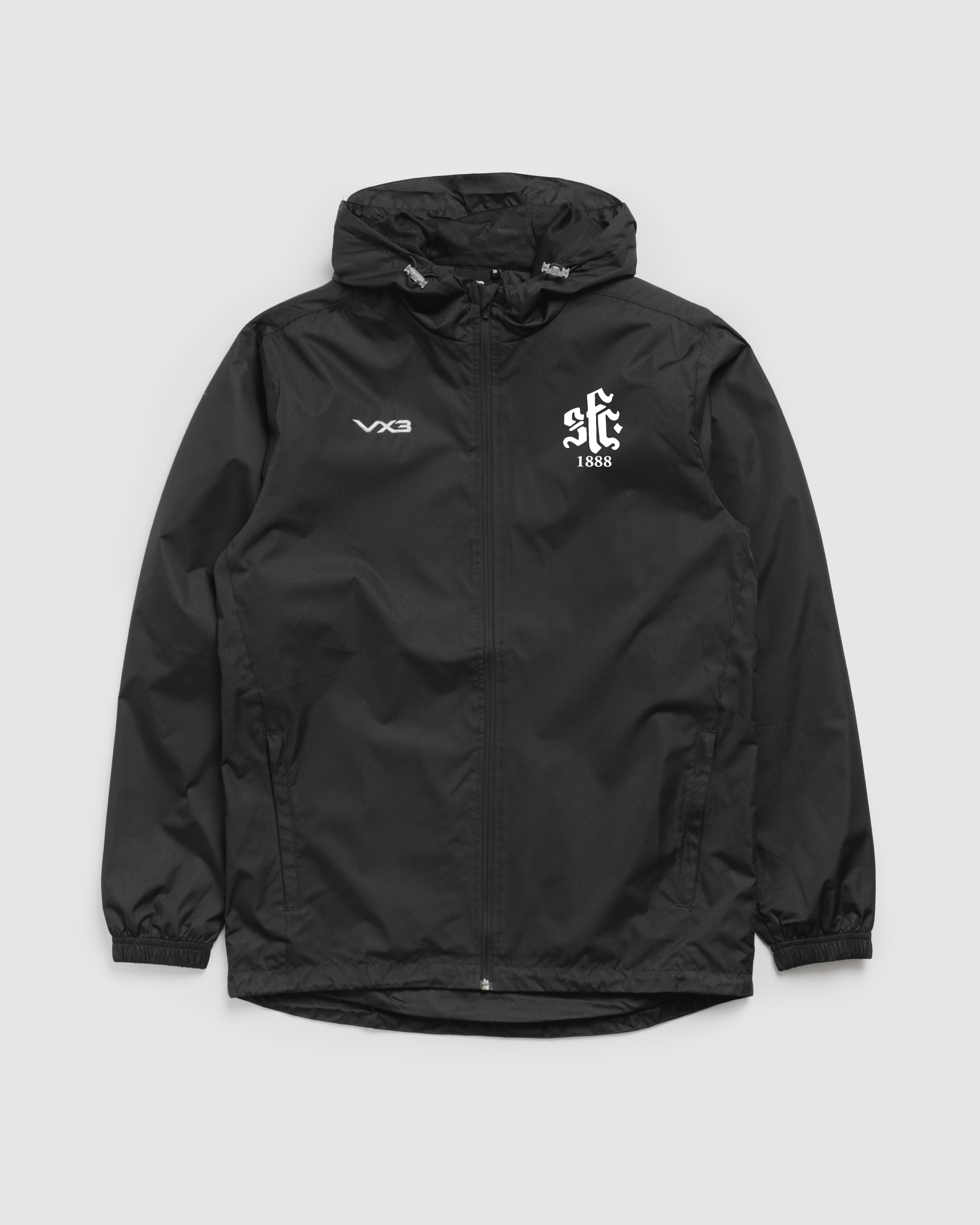 Shaftesbury FC Black Primus Rain Jacket