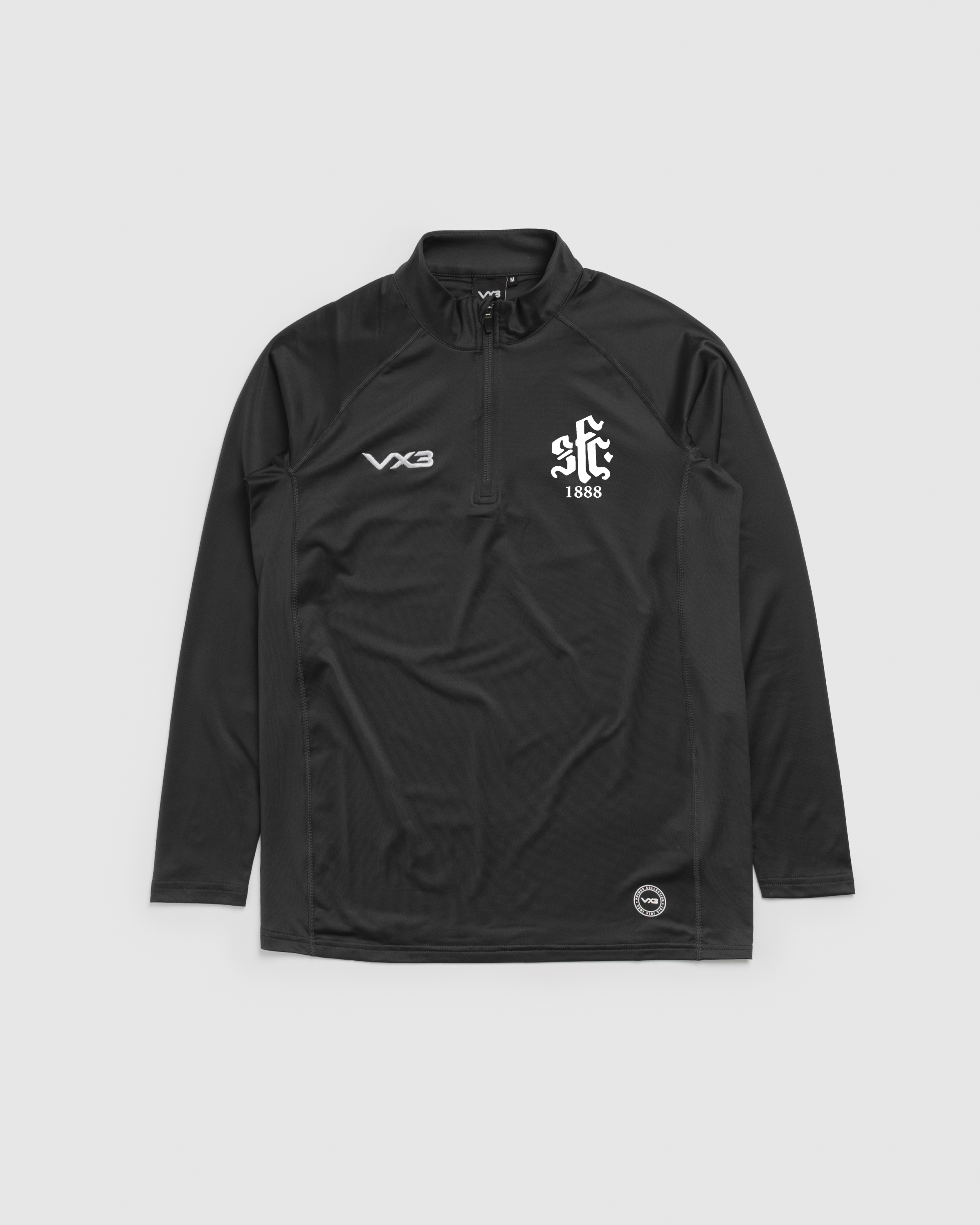 Shaftesbury FC Black Primus Quarter Zip