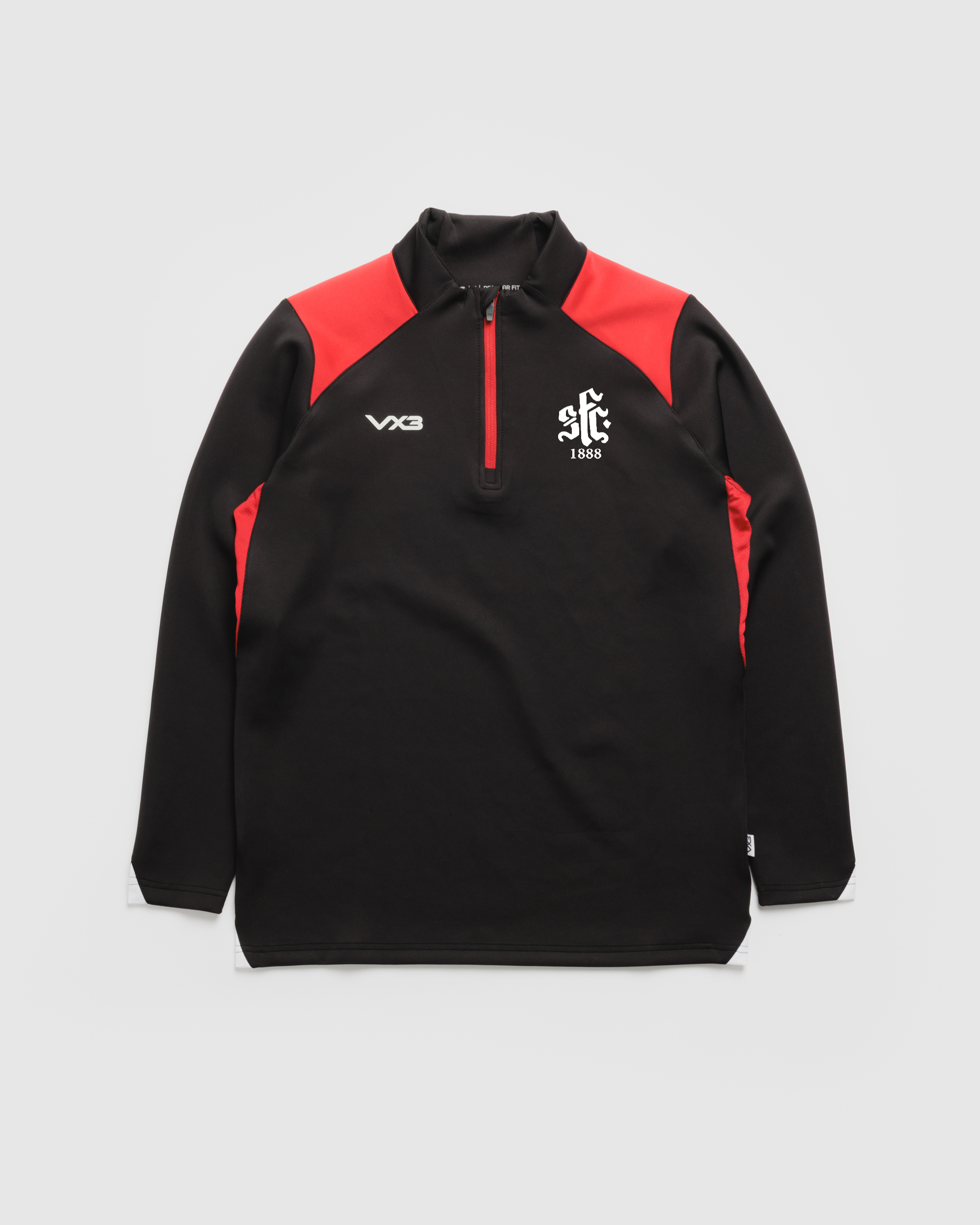Shaftesbury FC Black Vertex Quarter Zip
