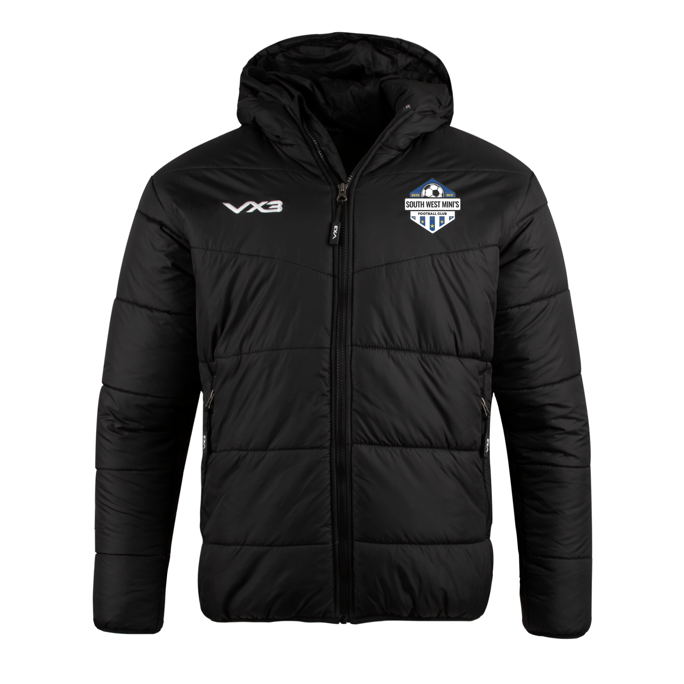 South West Minis FC Lorica Quilted Jacket Youth