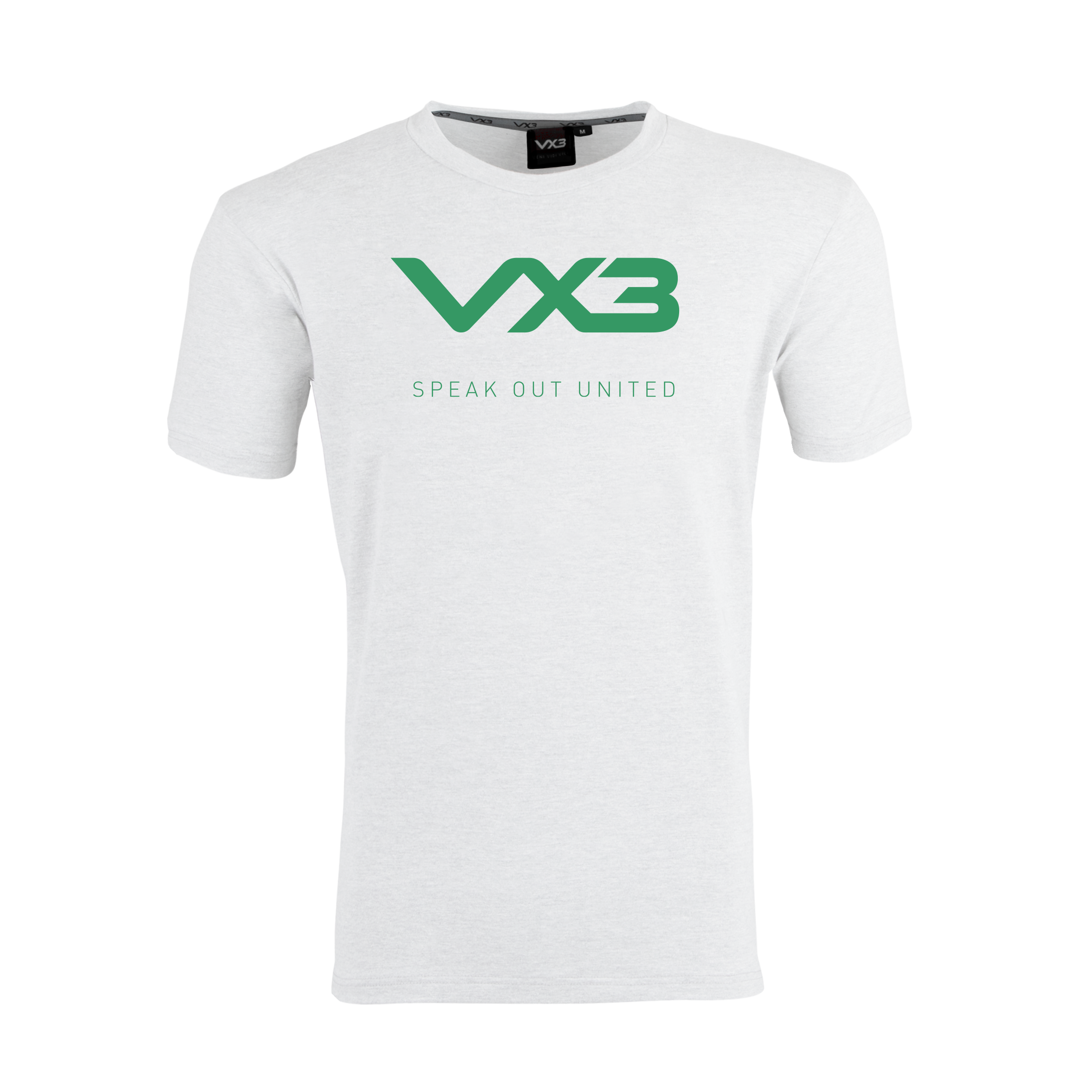 Speak Out United White Invicta Club Tee