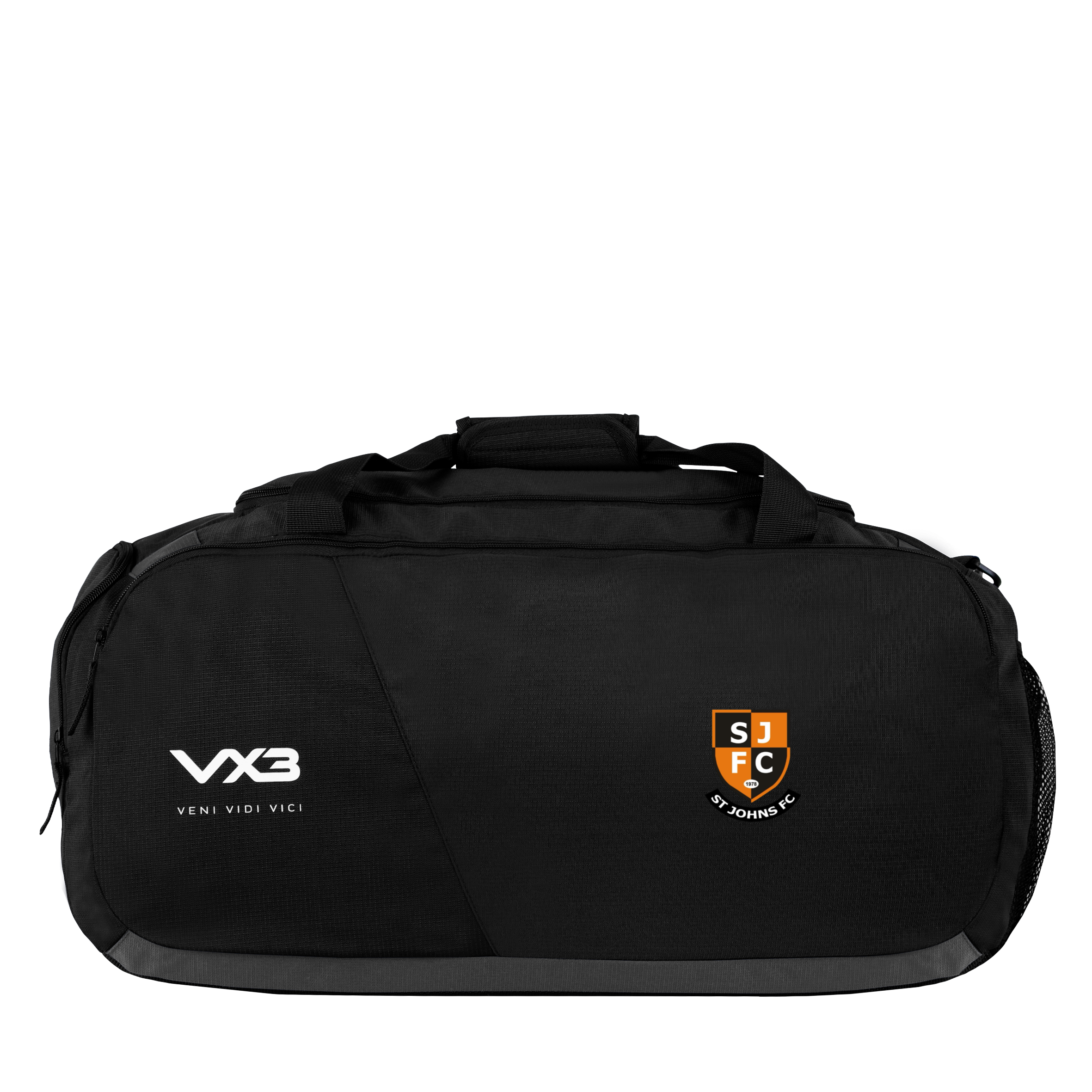 St Johns FC Performance Kit Bag Black/Dark