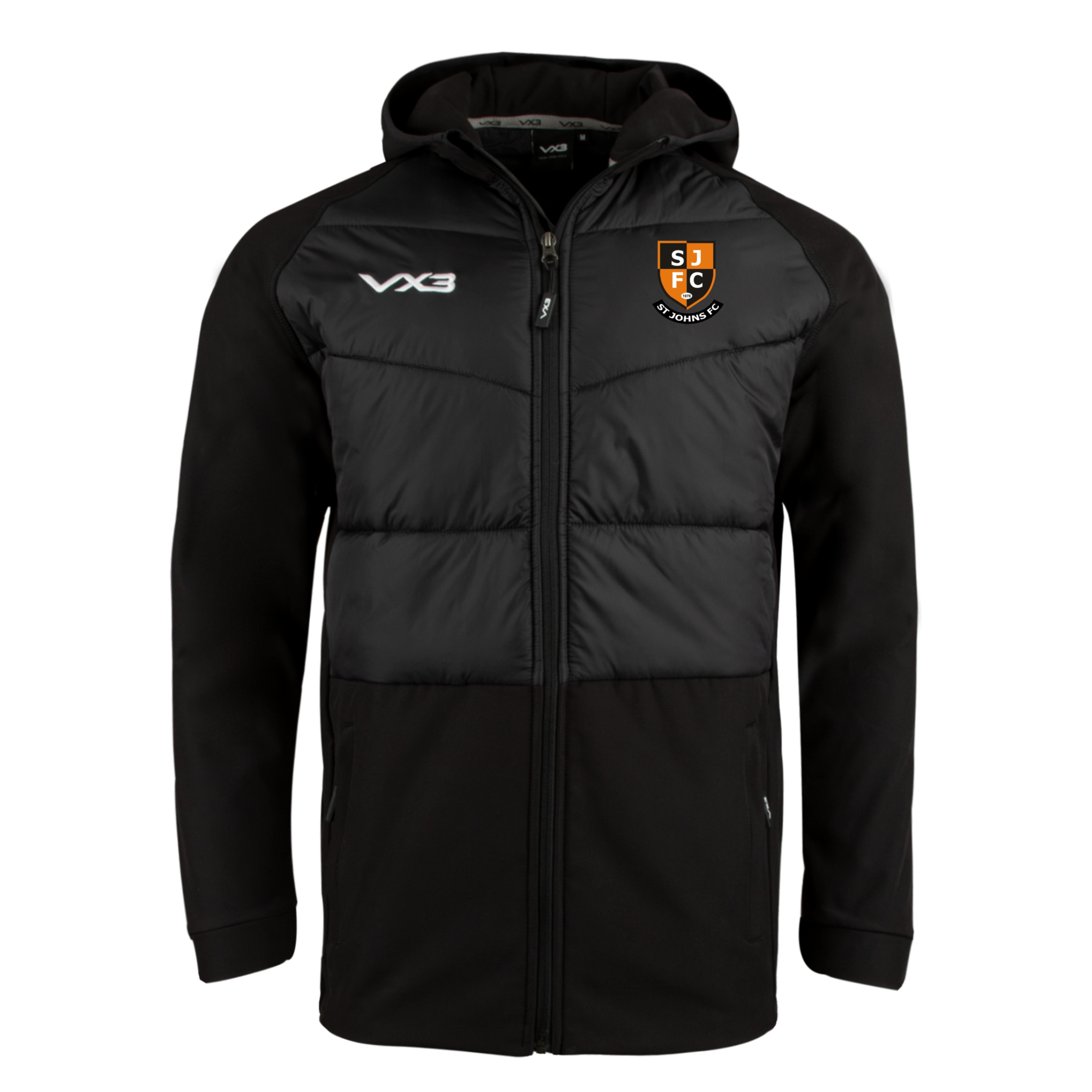 St Johns FC Tempest Hybrid Jacket