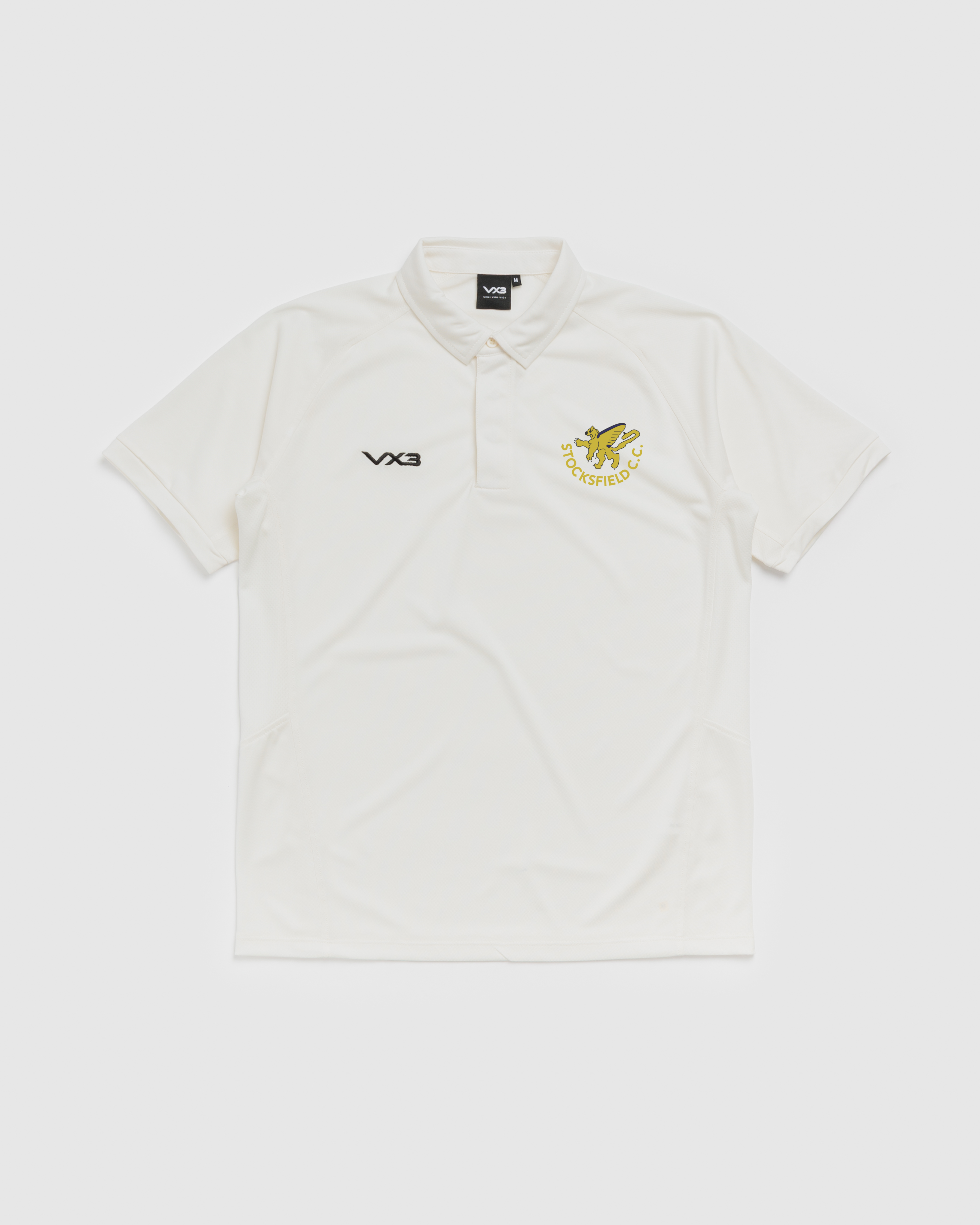 Stocksfield Cricket Club Cricket Whites Short Sleeve Shirt