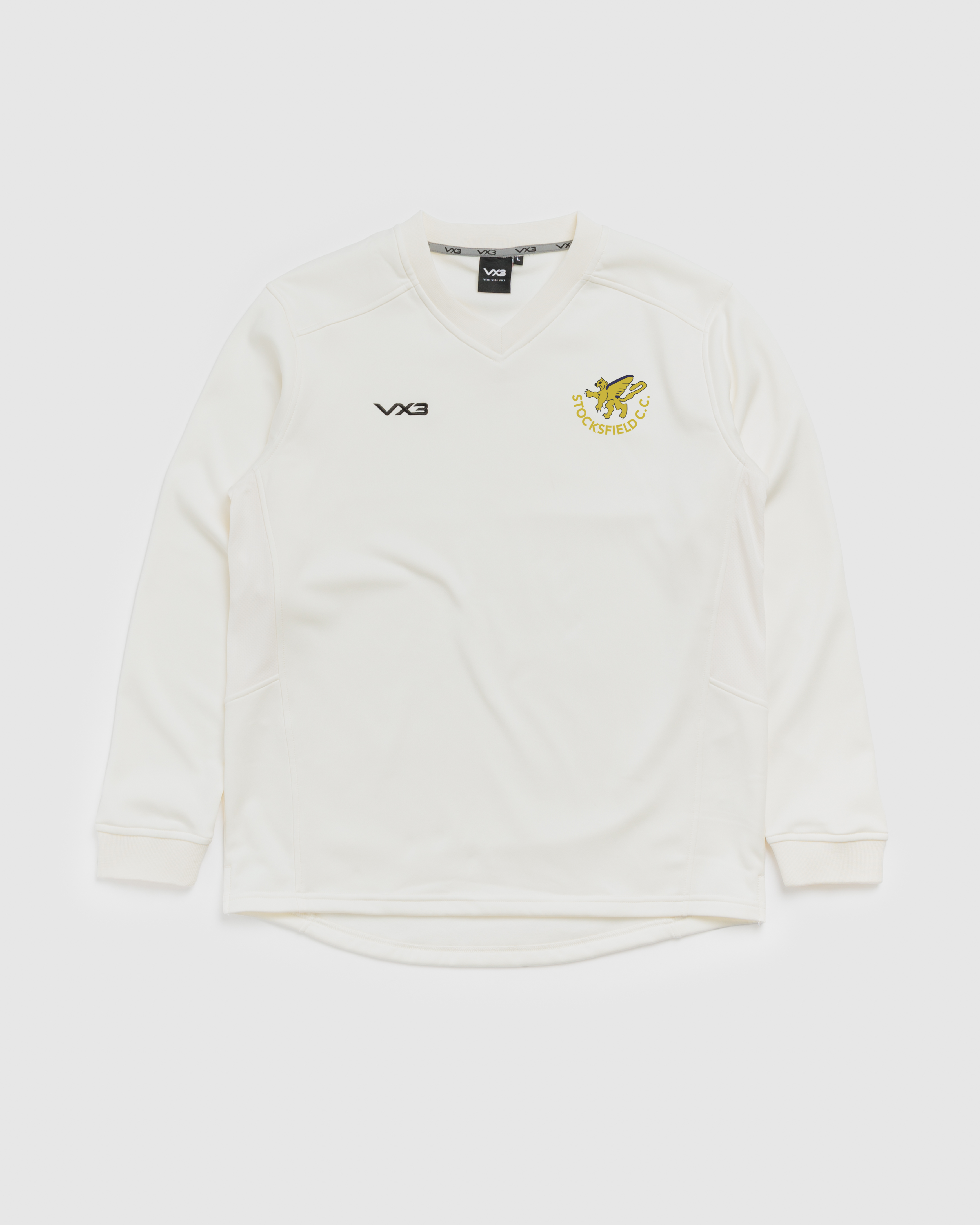 Stocksfield Cricket Club Cricket Whites Sweatshirt Elite