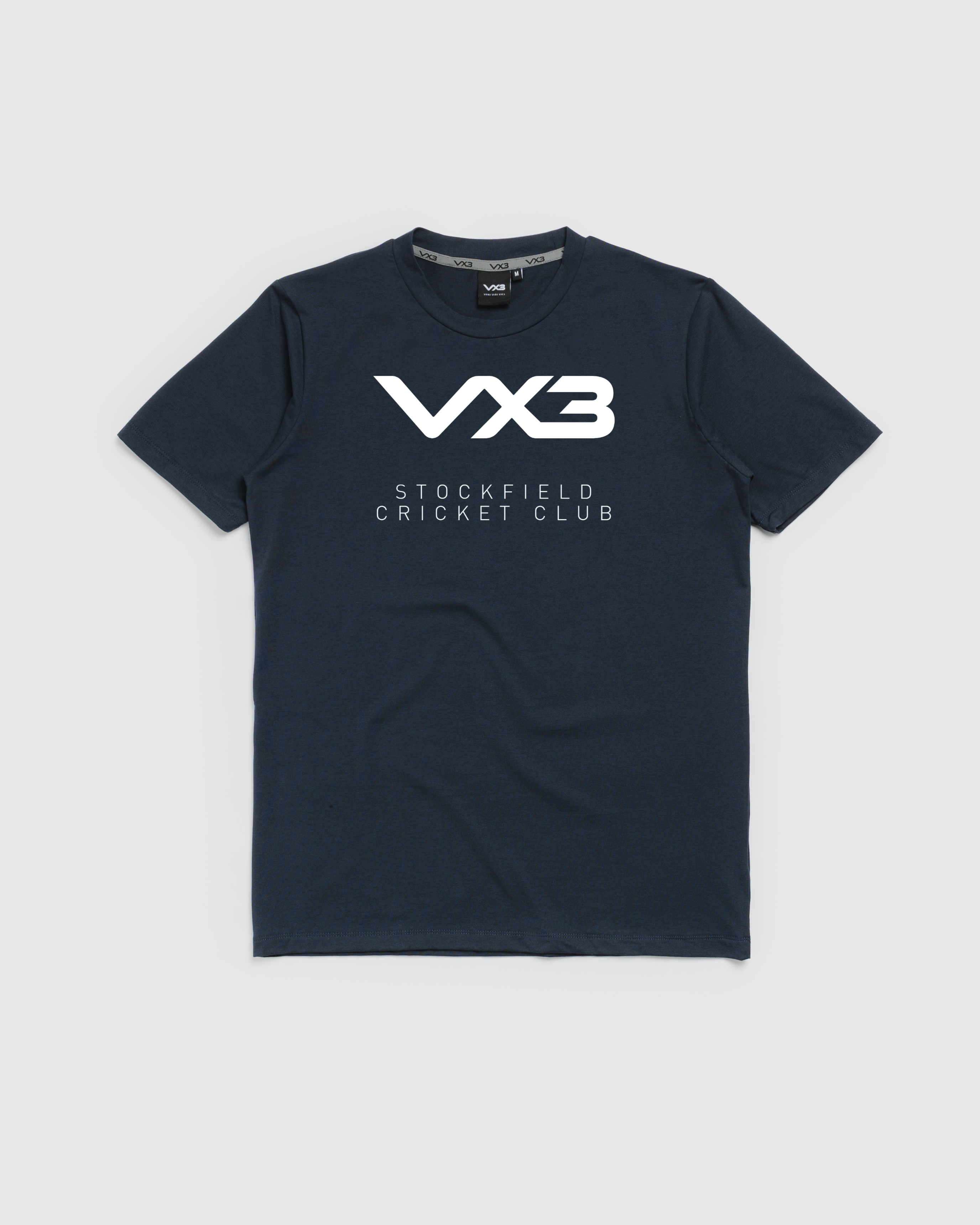 Stocksfield Cricket Club Navy Youth Invicta Club Tee