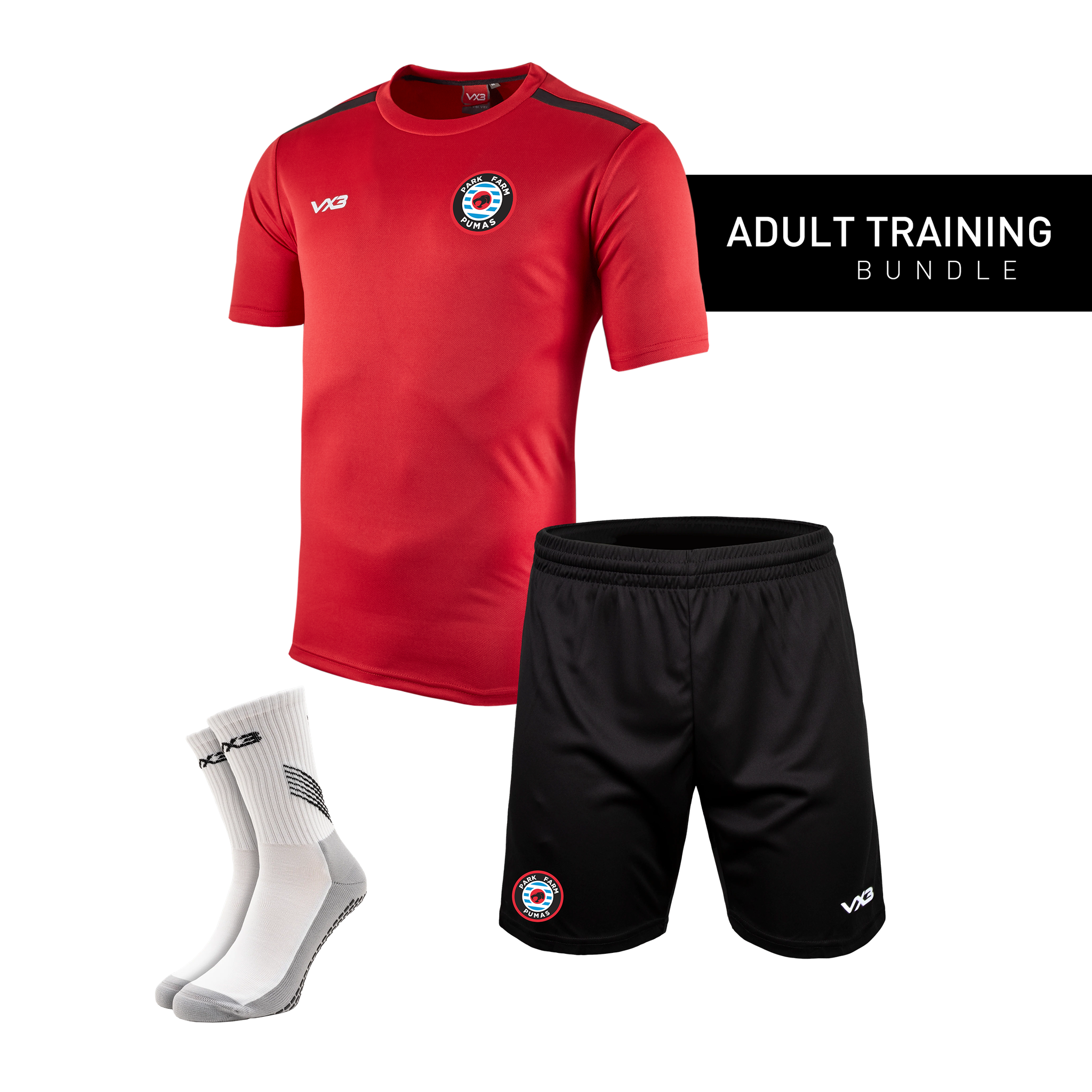 Park Farm Pumas FC Adult Training Bundle