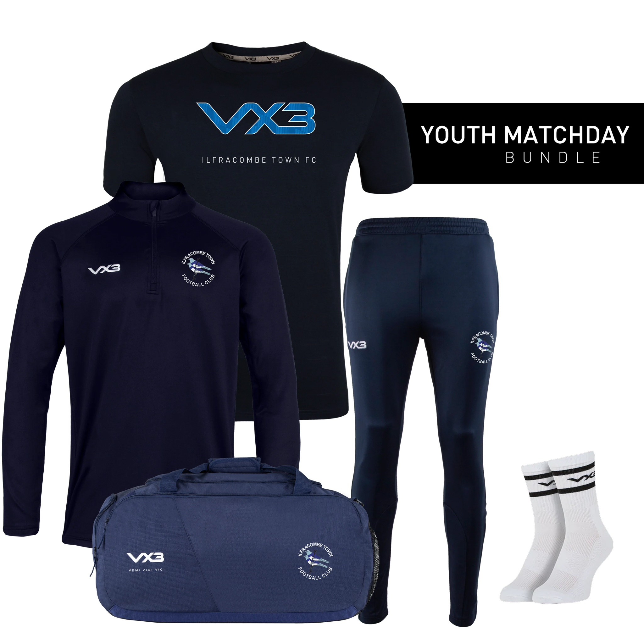 Ilfracombe Town FC - Youth Matchday Bundle