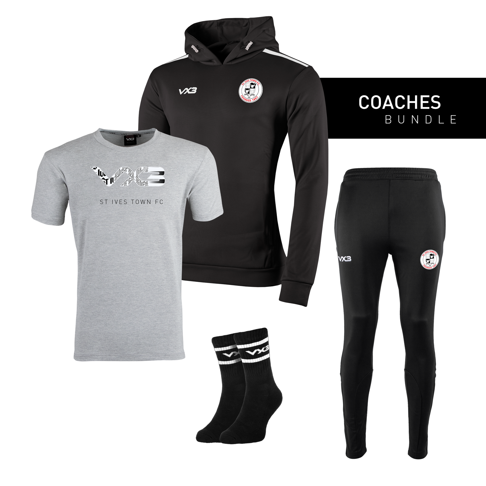 St Ives Town FC Coaches Match-Day Bundle
