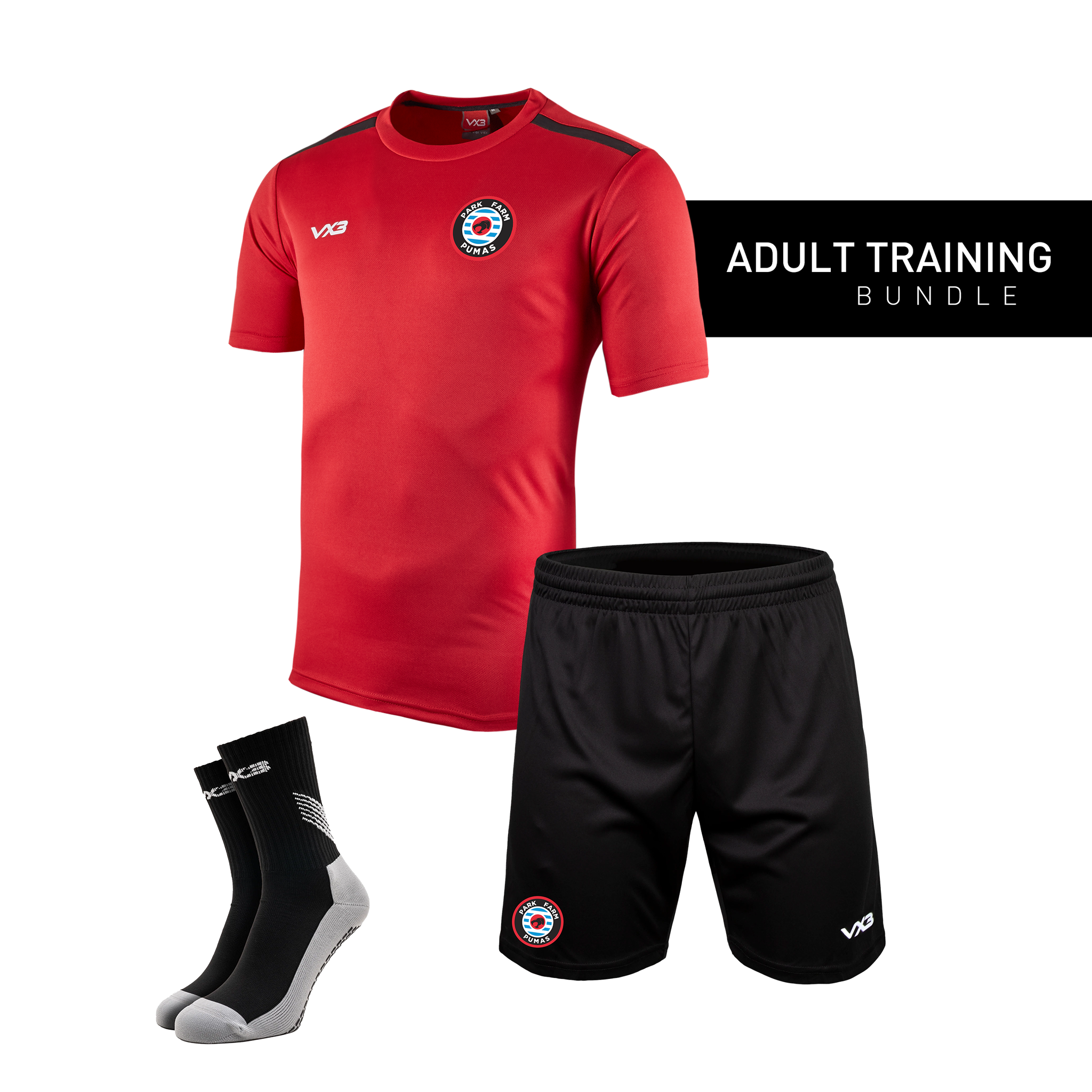 Park Farm Pumas FC Adult Training Bundle