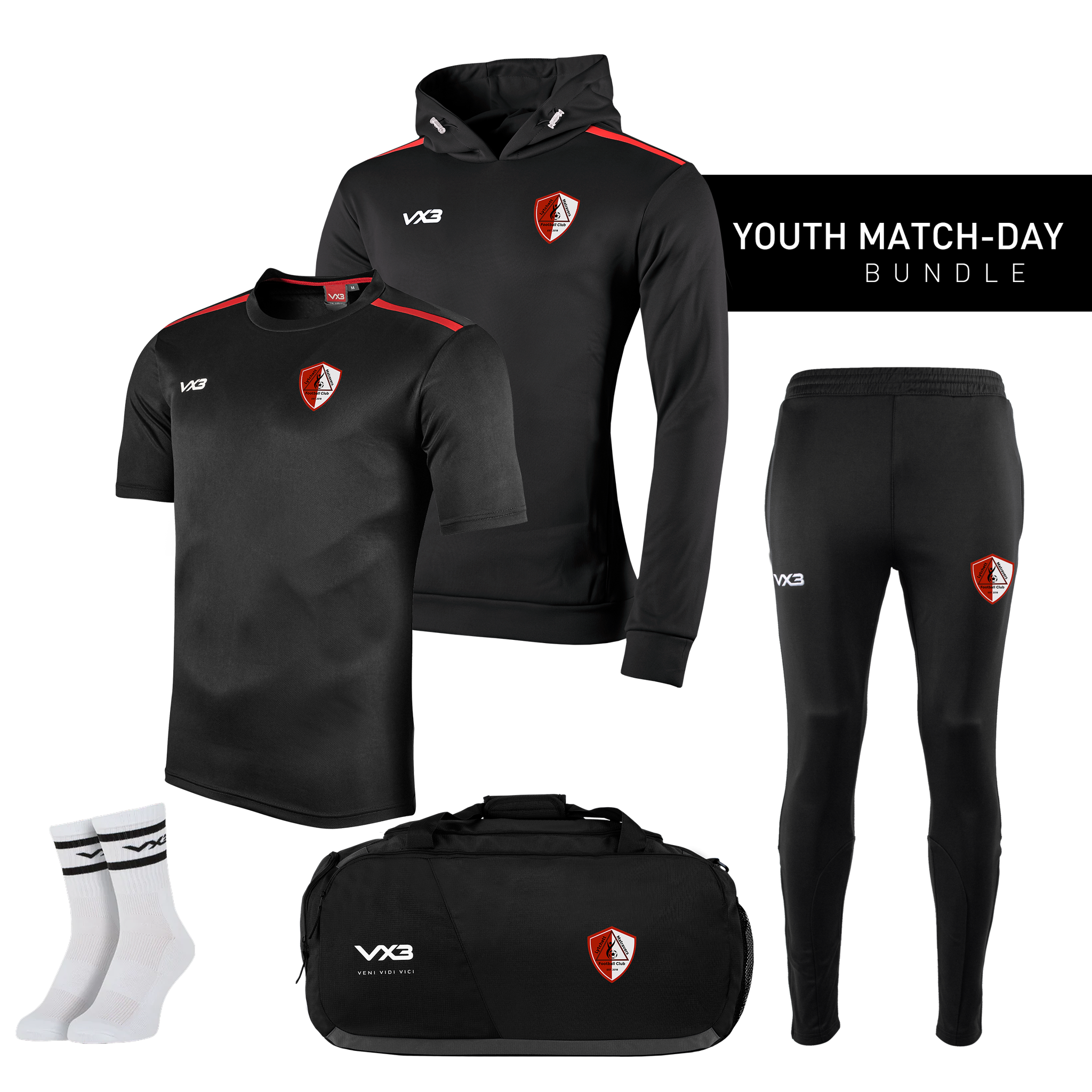 Lytchett Matravers FC Players Youth Match-Day Bundle