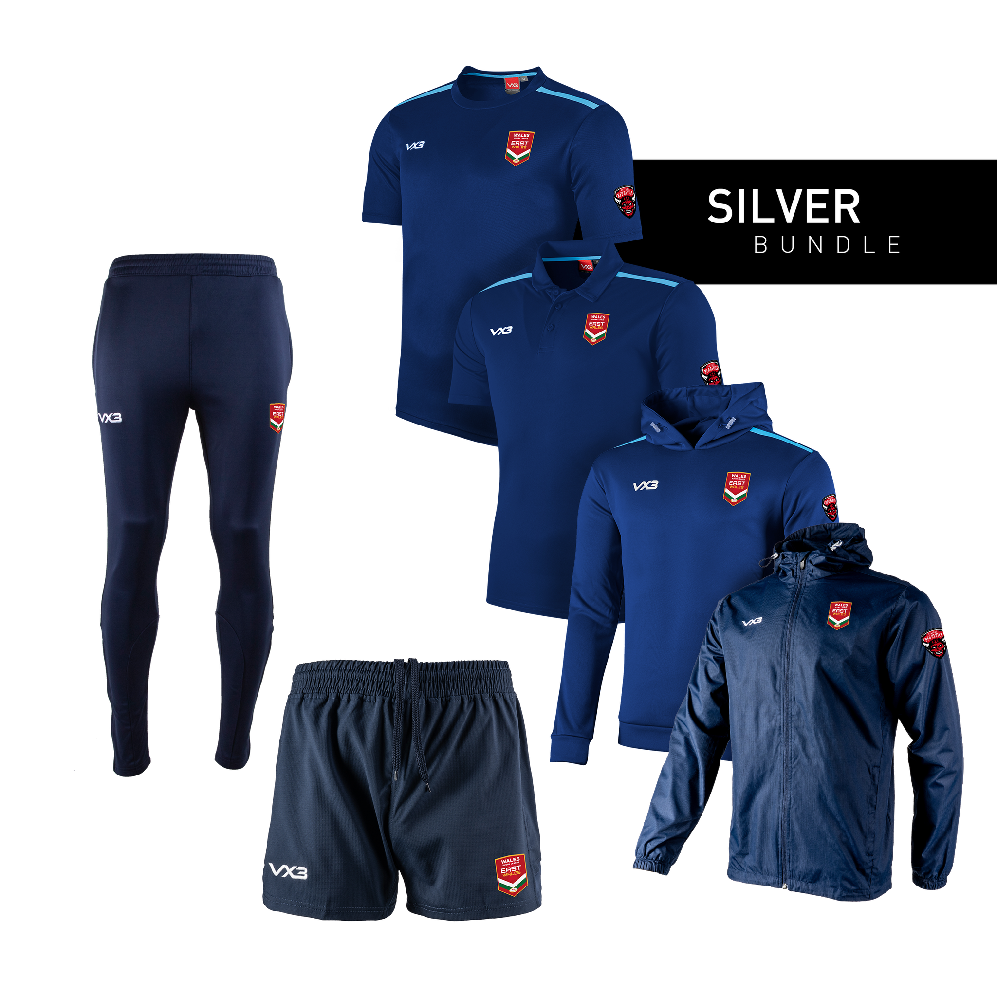 East Wales Rugby League Silver Bundle