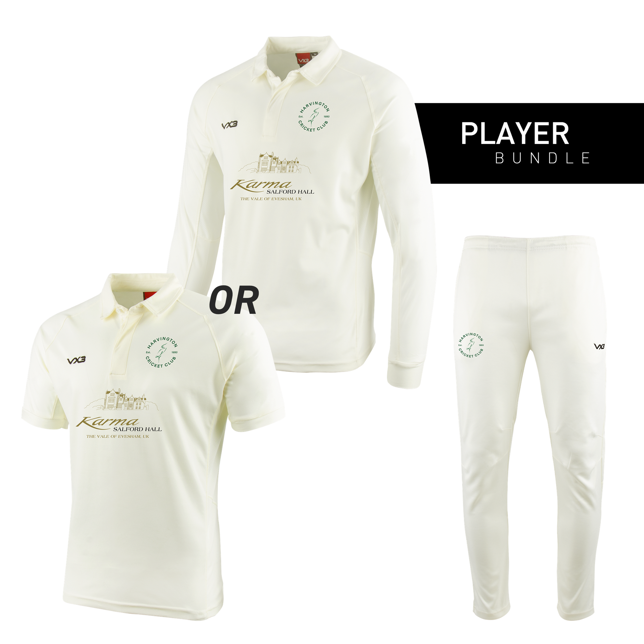 Harvington Cricket Club - Player Bundle