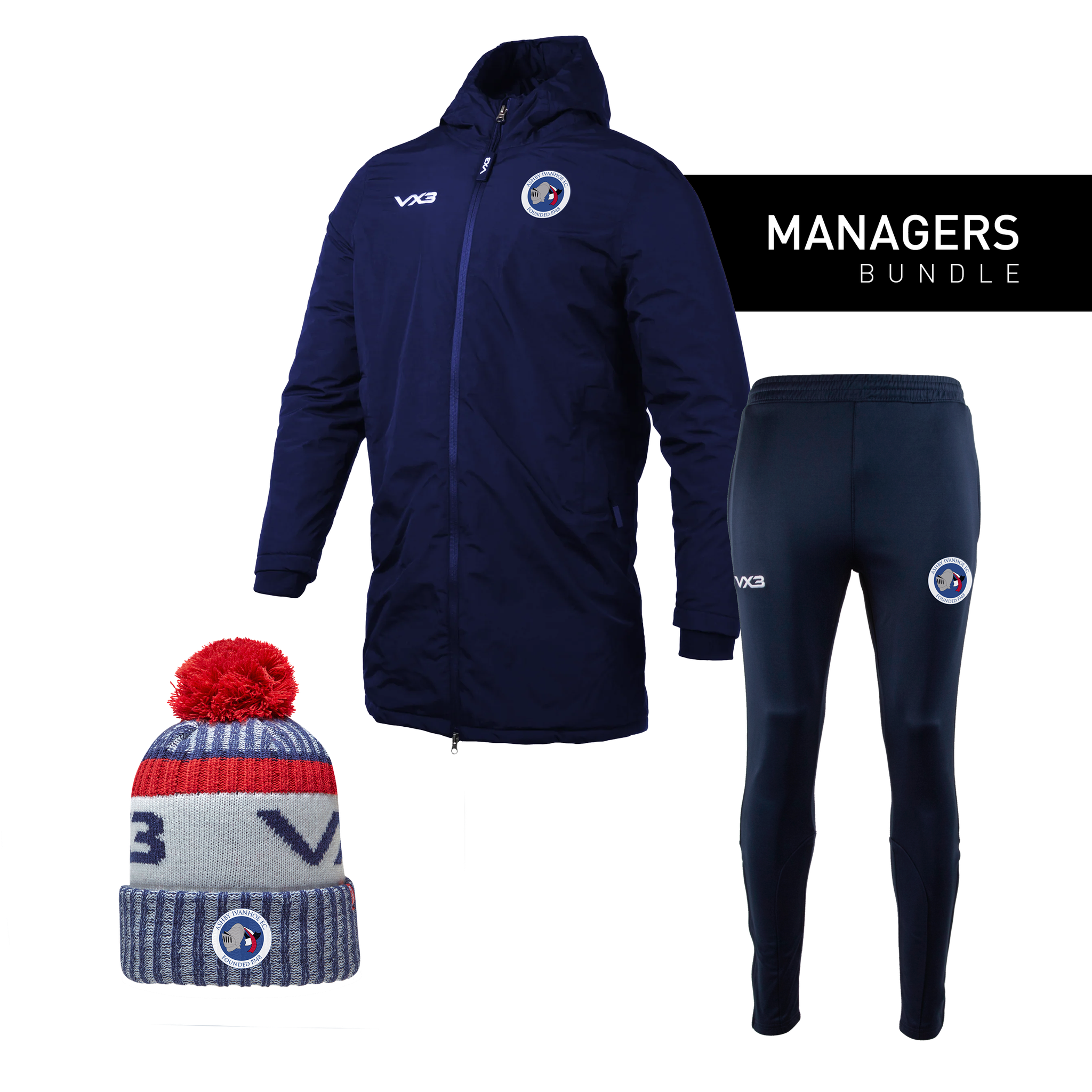 Ashby Ivanhoe FC Managers Bundle