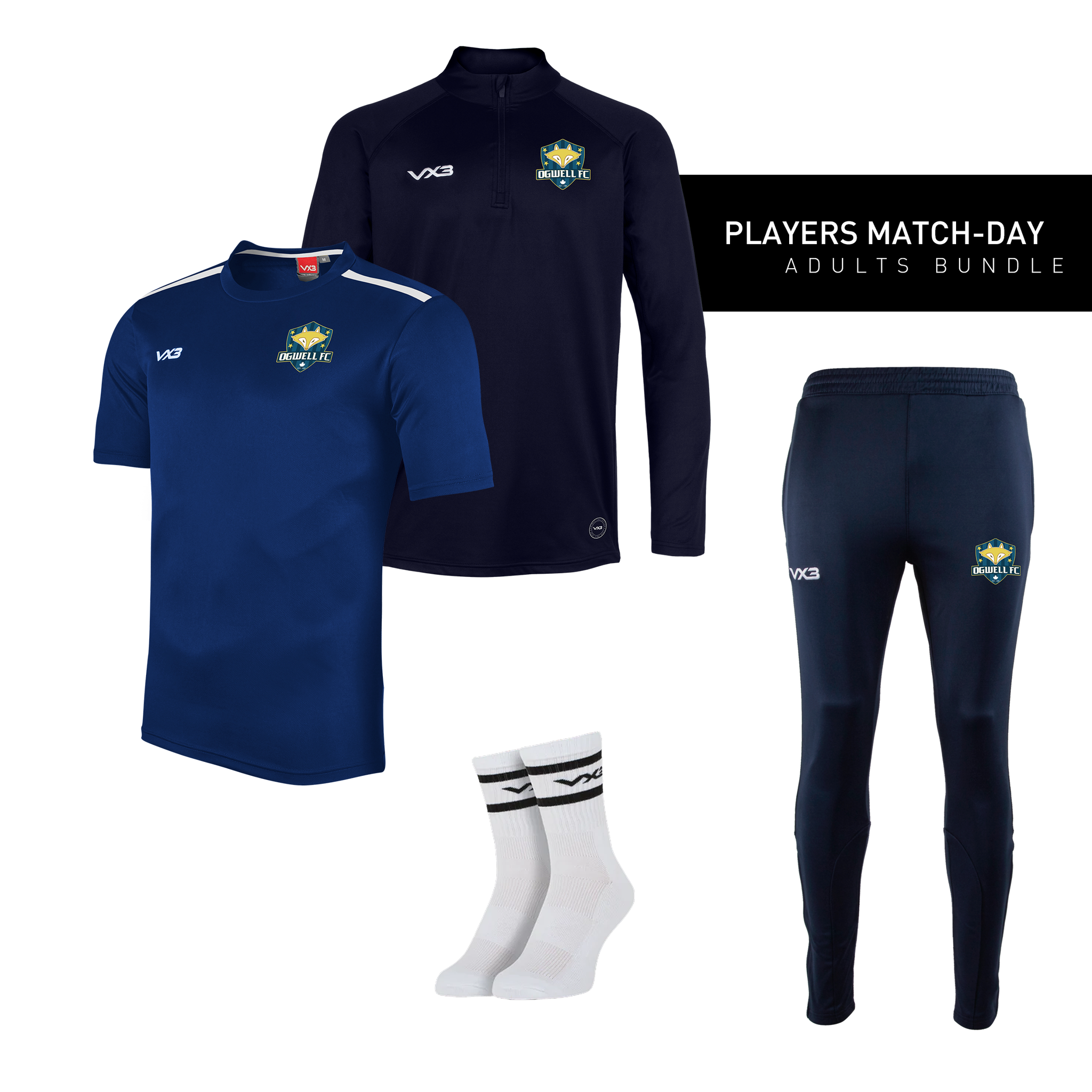 Ogwell Youth FC Players Match-Day Bundle - Adults