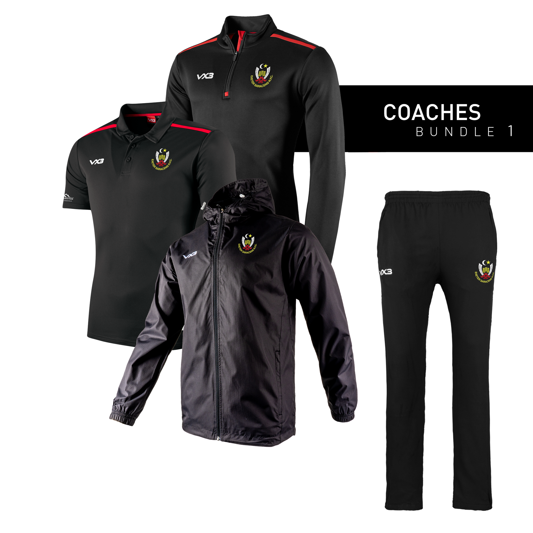 Exeter Saracens RFC Coaches Bundle 1