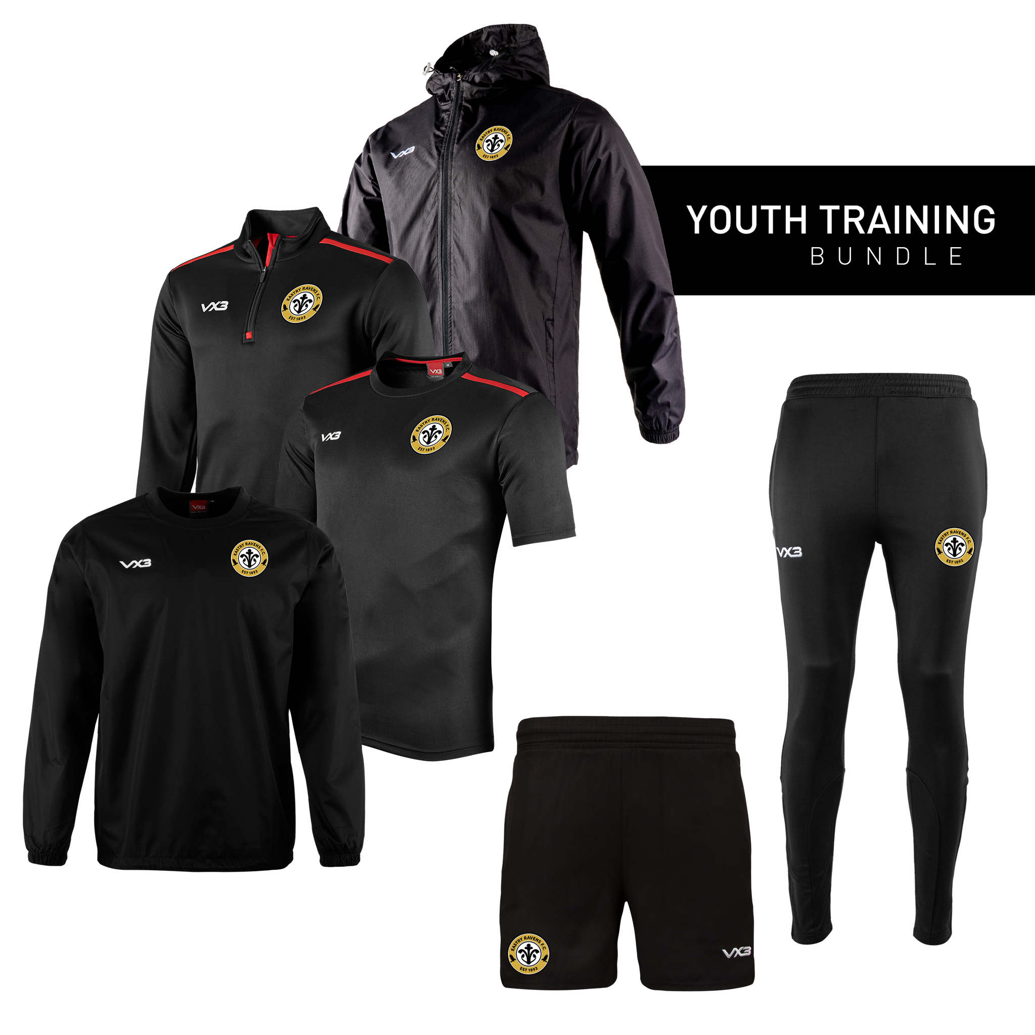 Eastry Ravens FC Youth Training Bundle