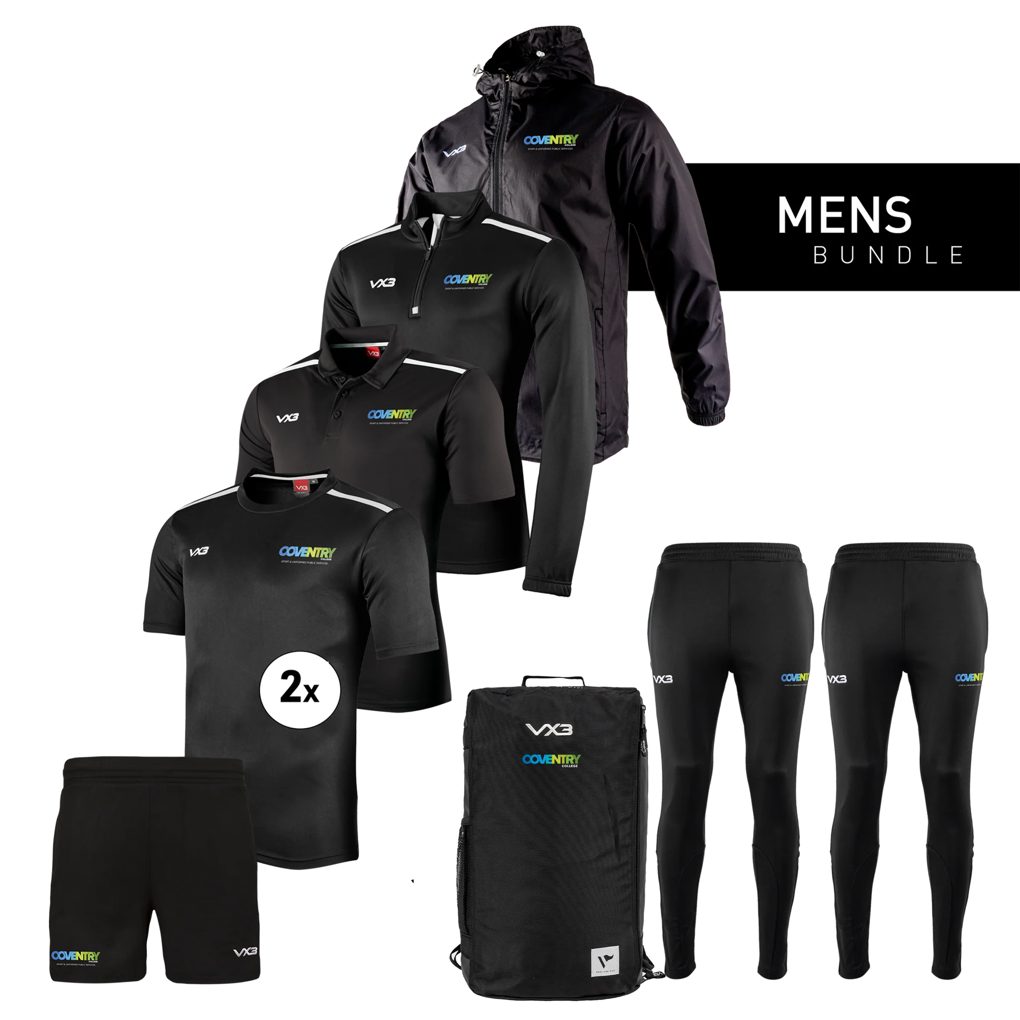 Coventry College Sport and Public Services Men's Bundle