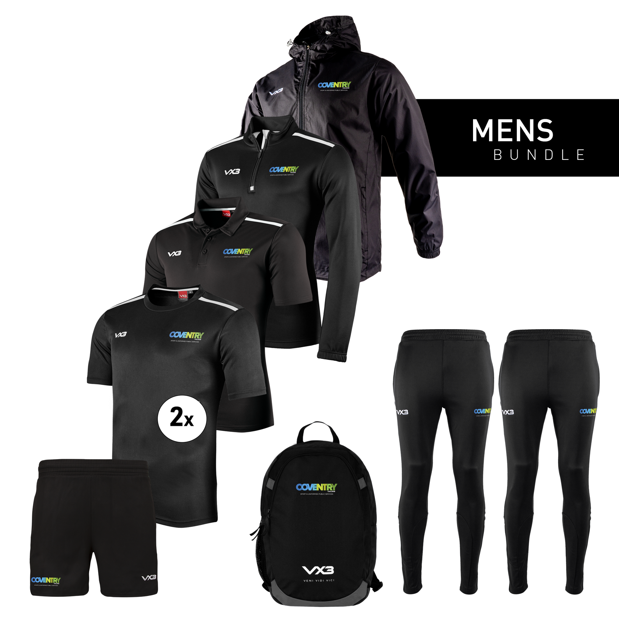 Coventry College Sport and Public Services Men's Bundle