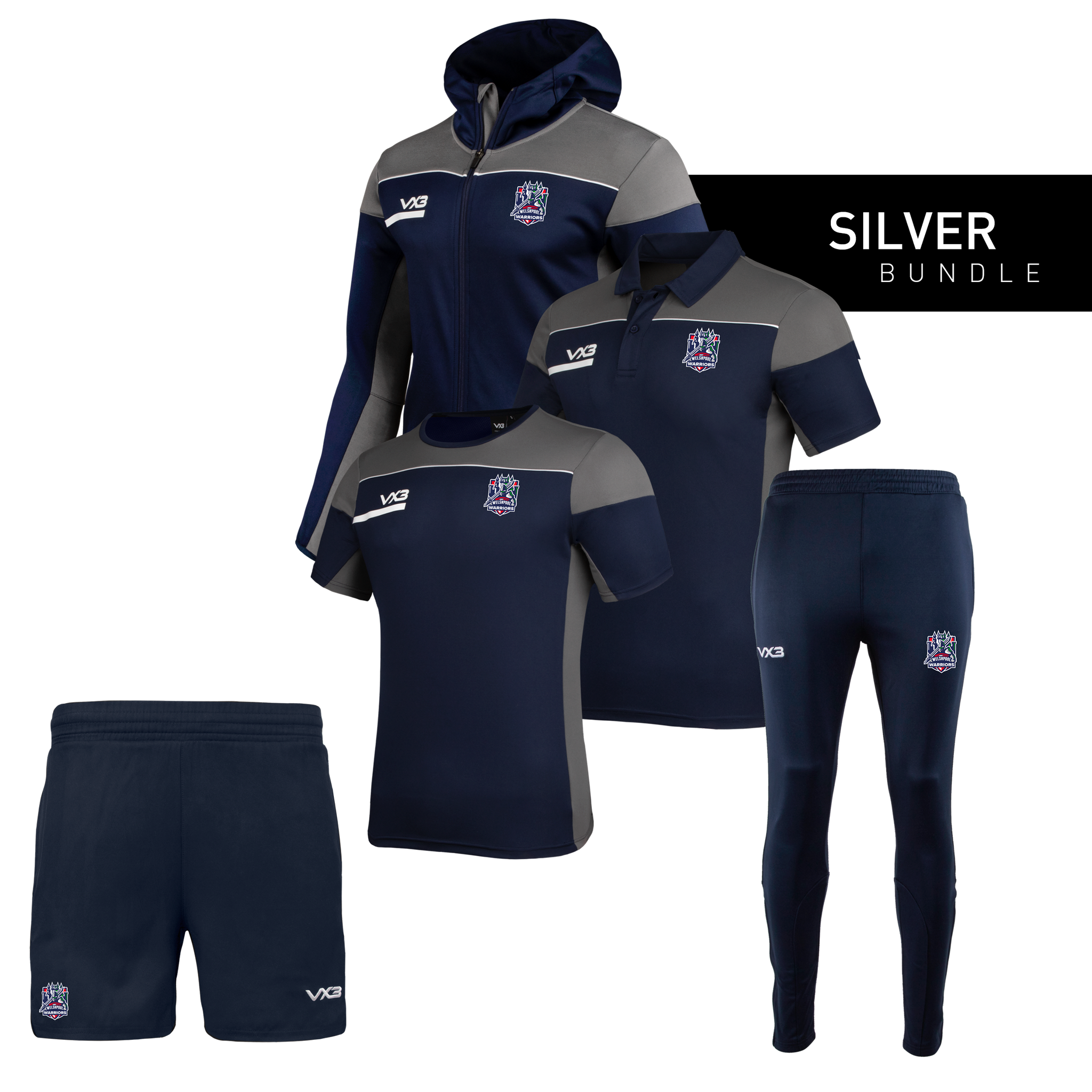 WELSHPOOL RFC - WARRIORS Silver Bundle