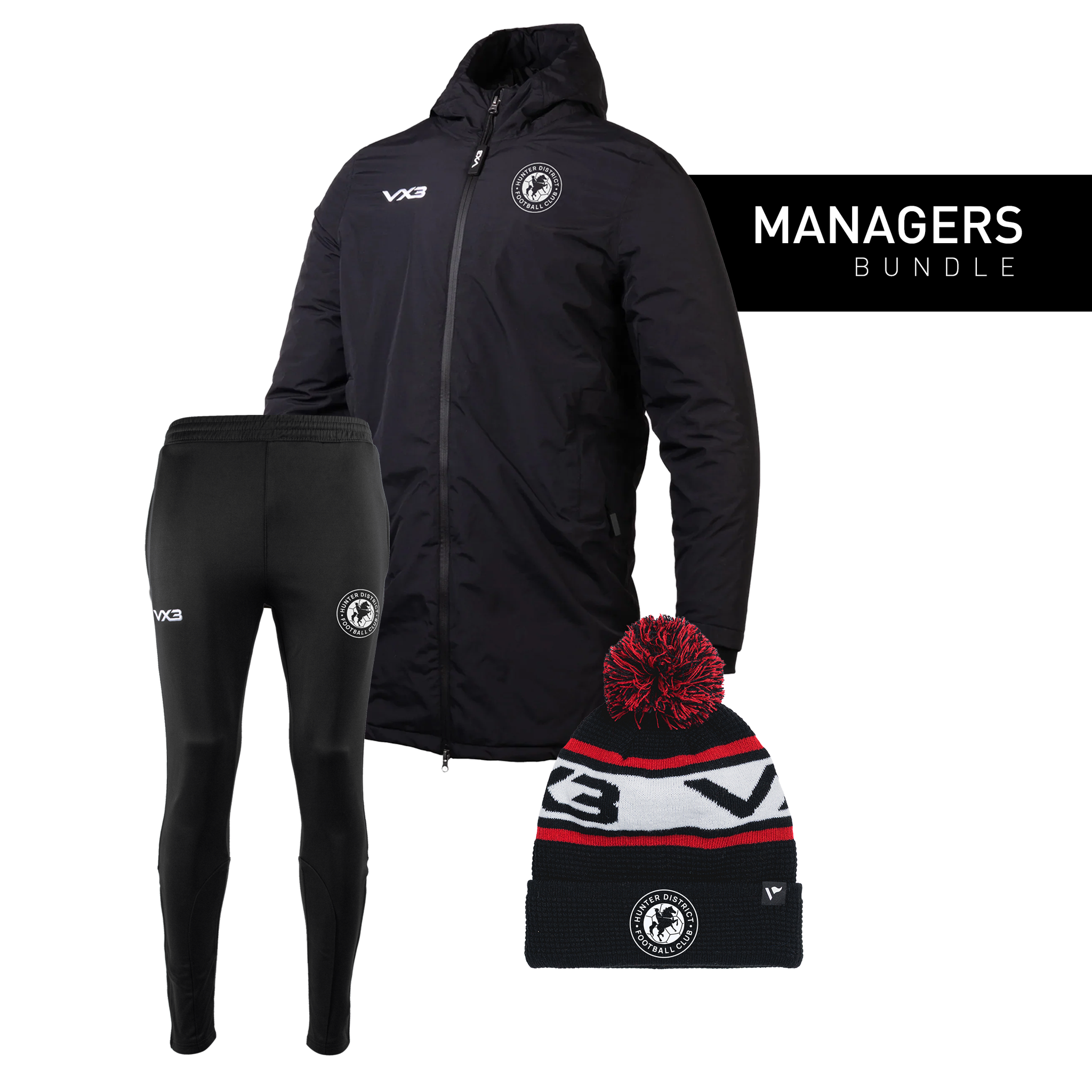 Hunter District FC - Managers Bundle